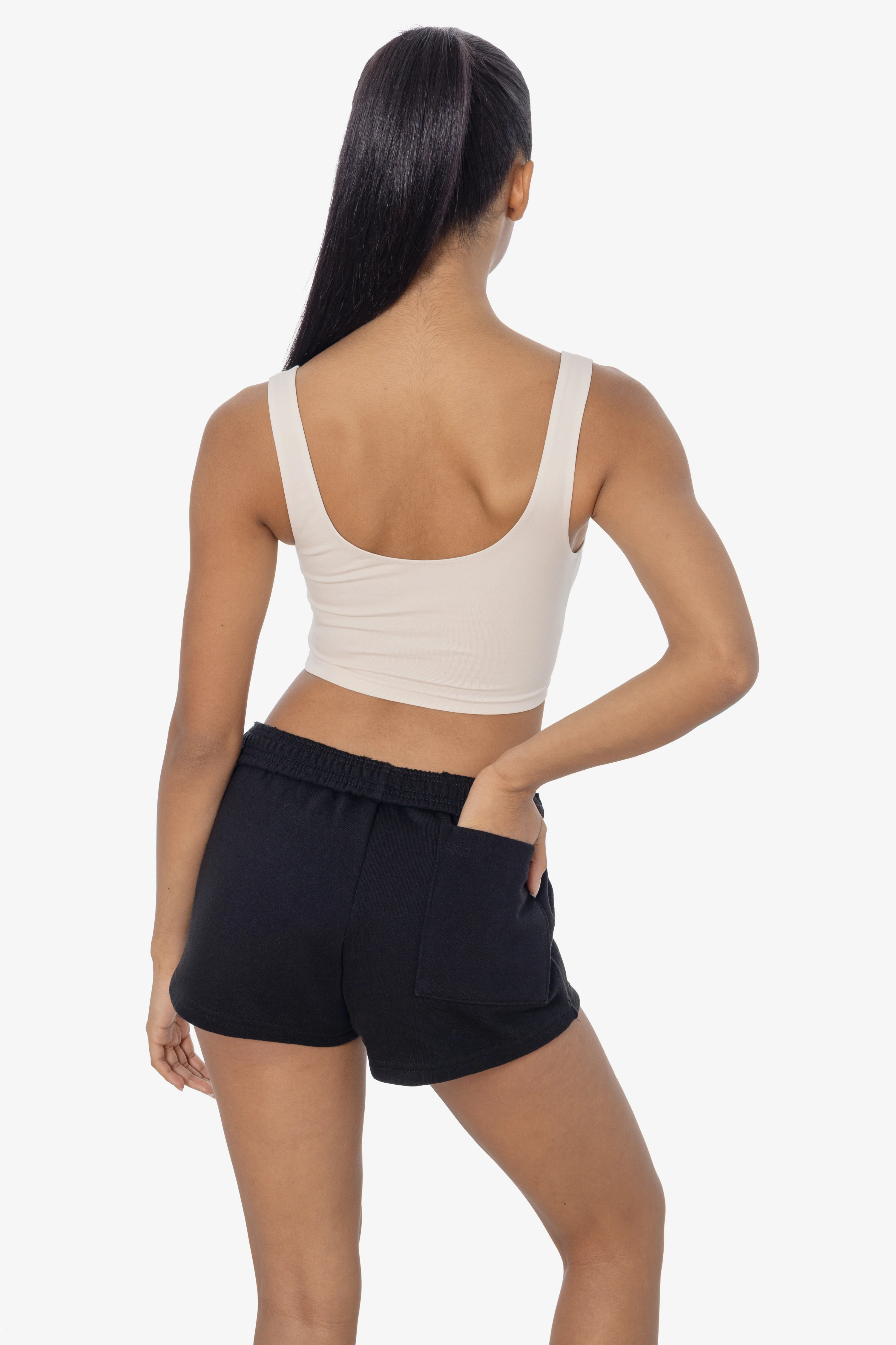 HF314 - Heavy Fleece Short Sweat Shorts (Garment Dye) - Image 24