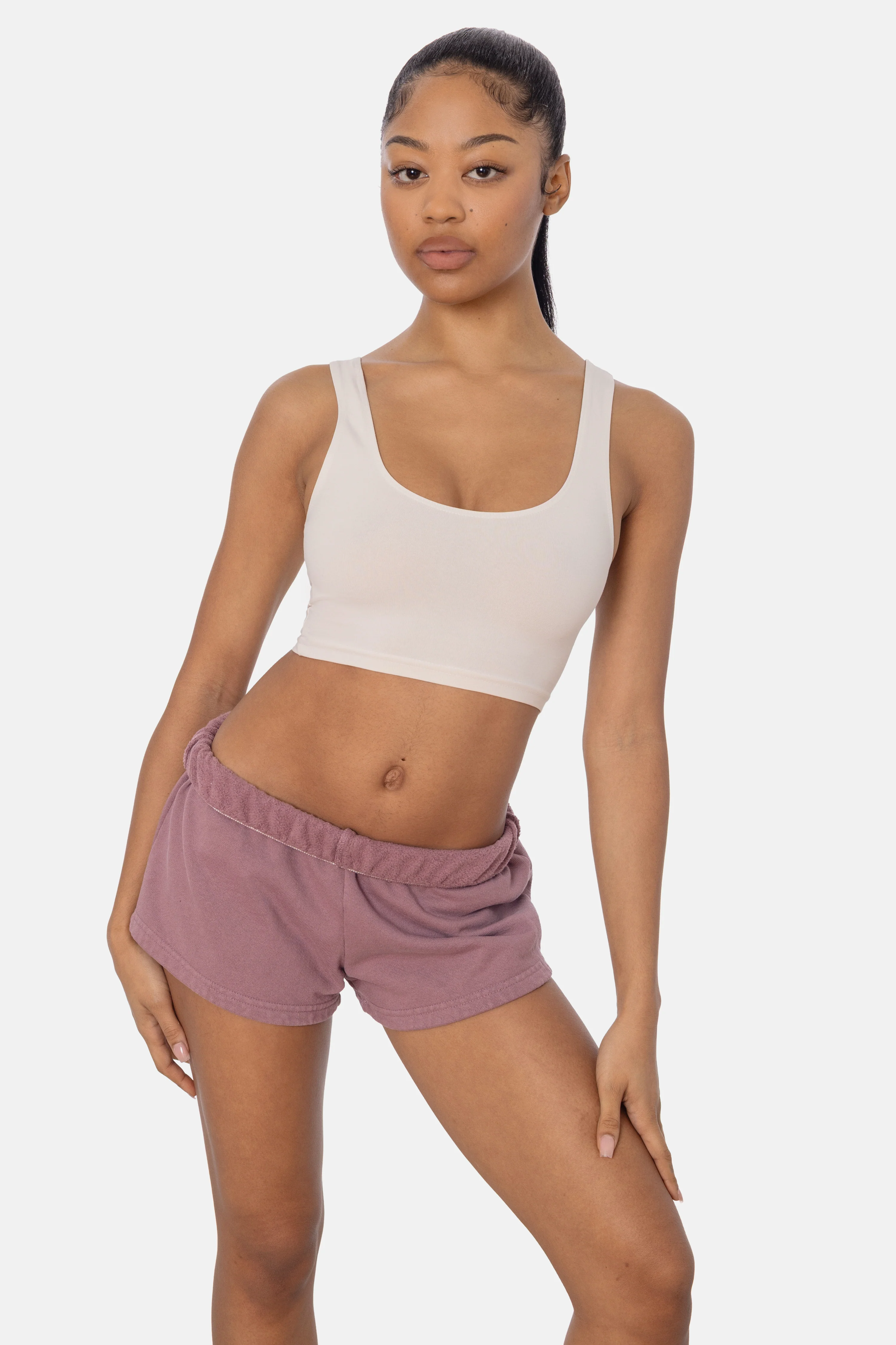 HF314 - Heavy Fleece Short Sweat Shorts (Garment Dye) - Image 25