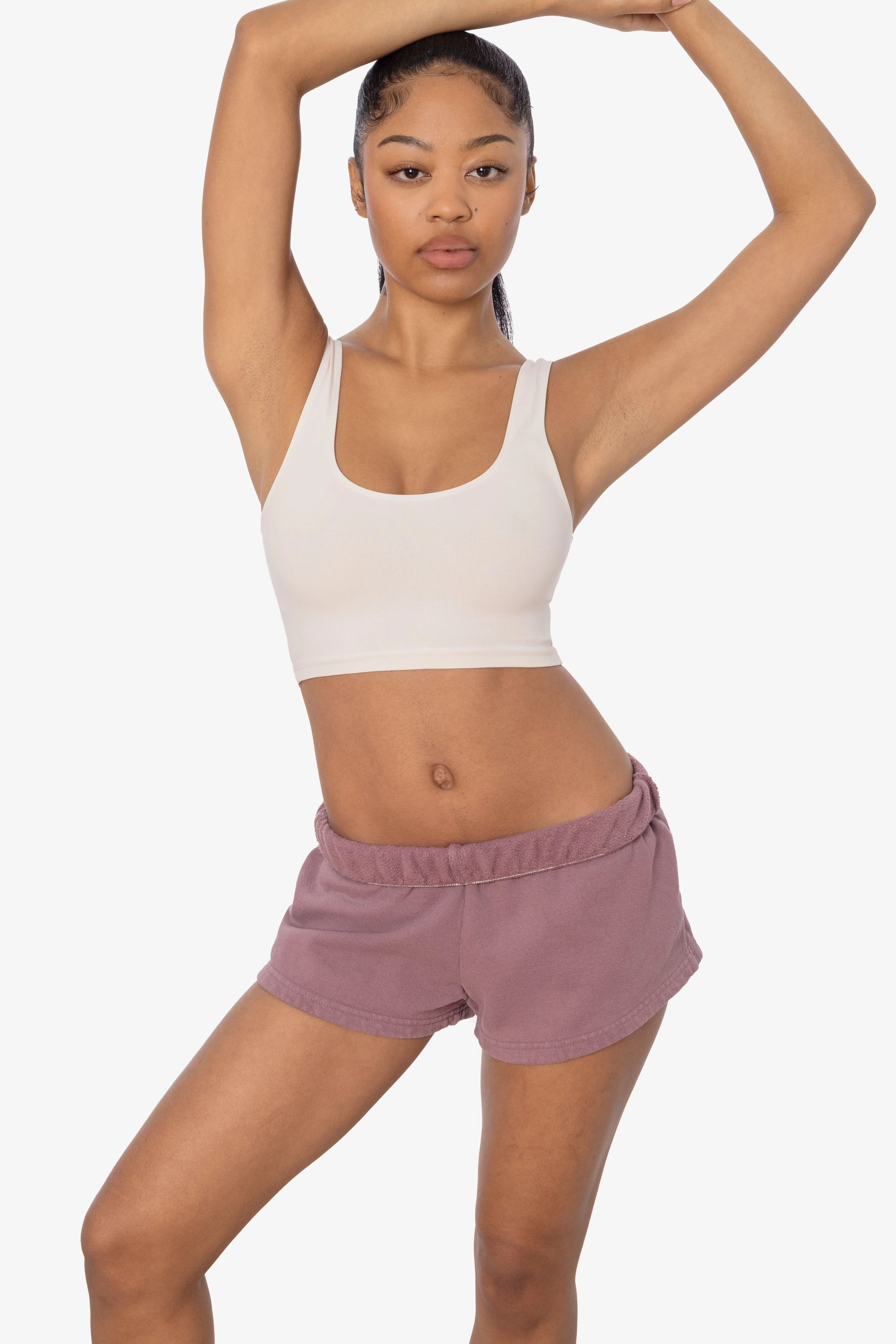 HF314 - Heavy Fleece Short Sweat Shorts (Garment Dye) - Image 26