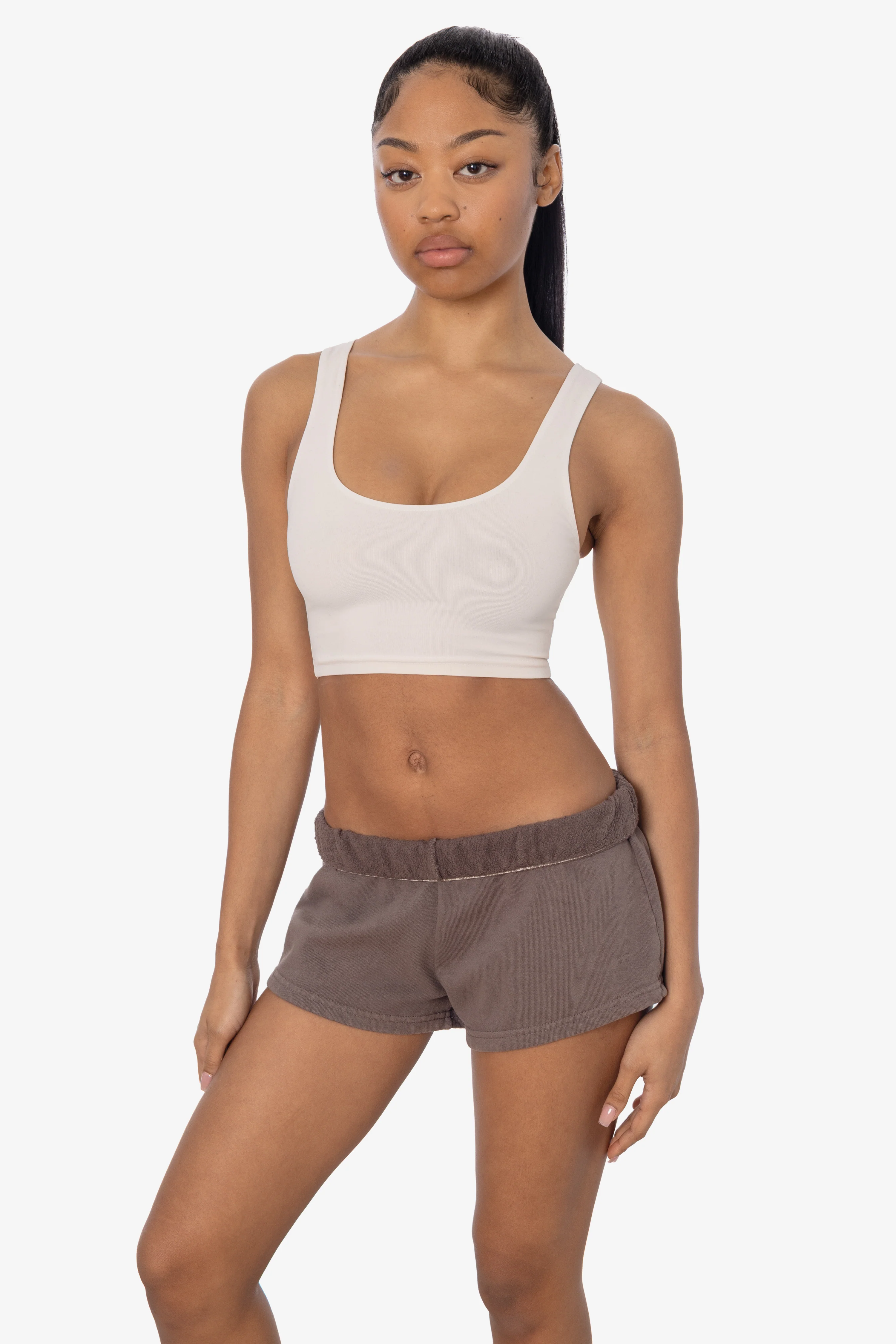 HF314 - Heavy Fleece Short Sweat Shorts (Garment Dye) - Image 29