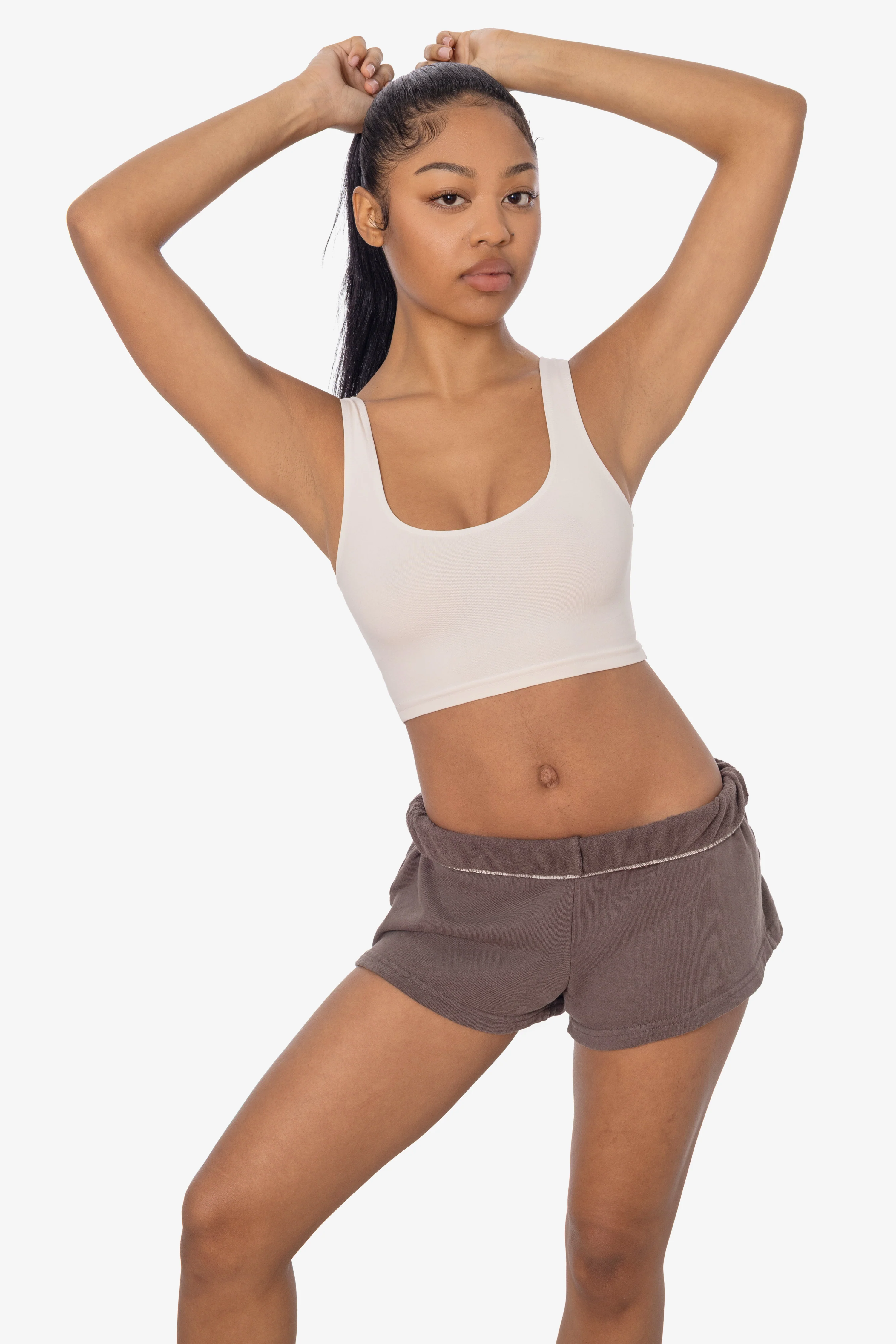 HF314 - Heavy Fleece Short Sweat Shorts (Garment Dye) - Image 30