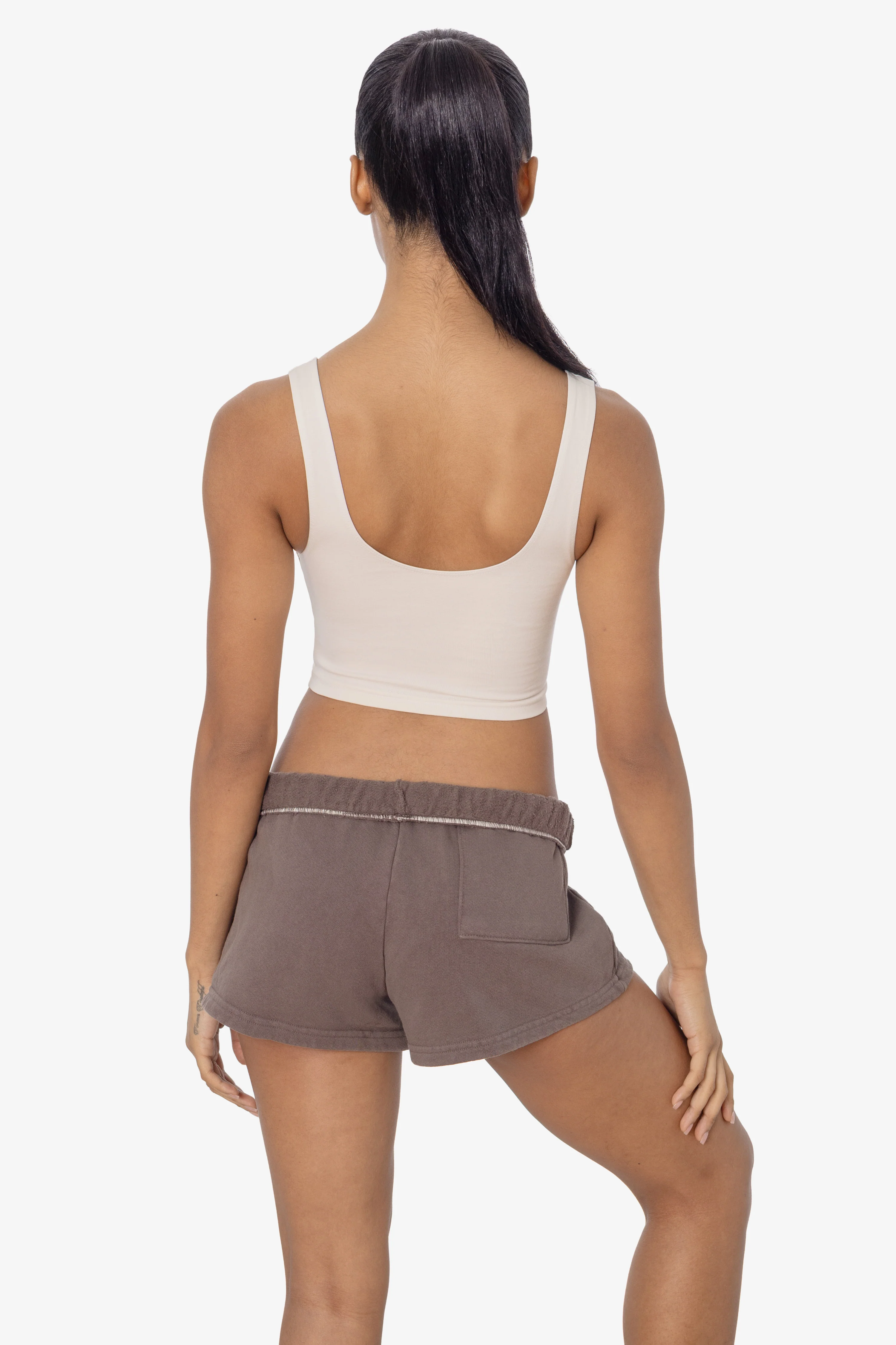HF314 - Heavy Fleece Short Sweat Shorts (Garment Dye) - Image 32