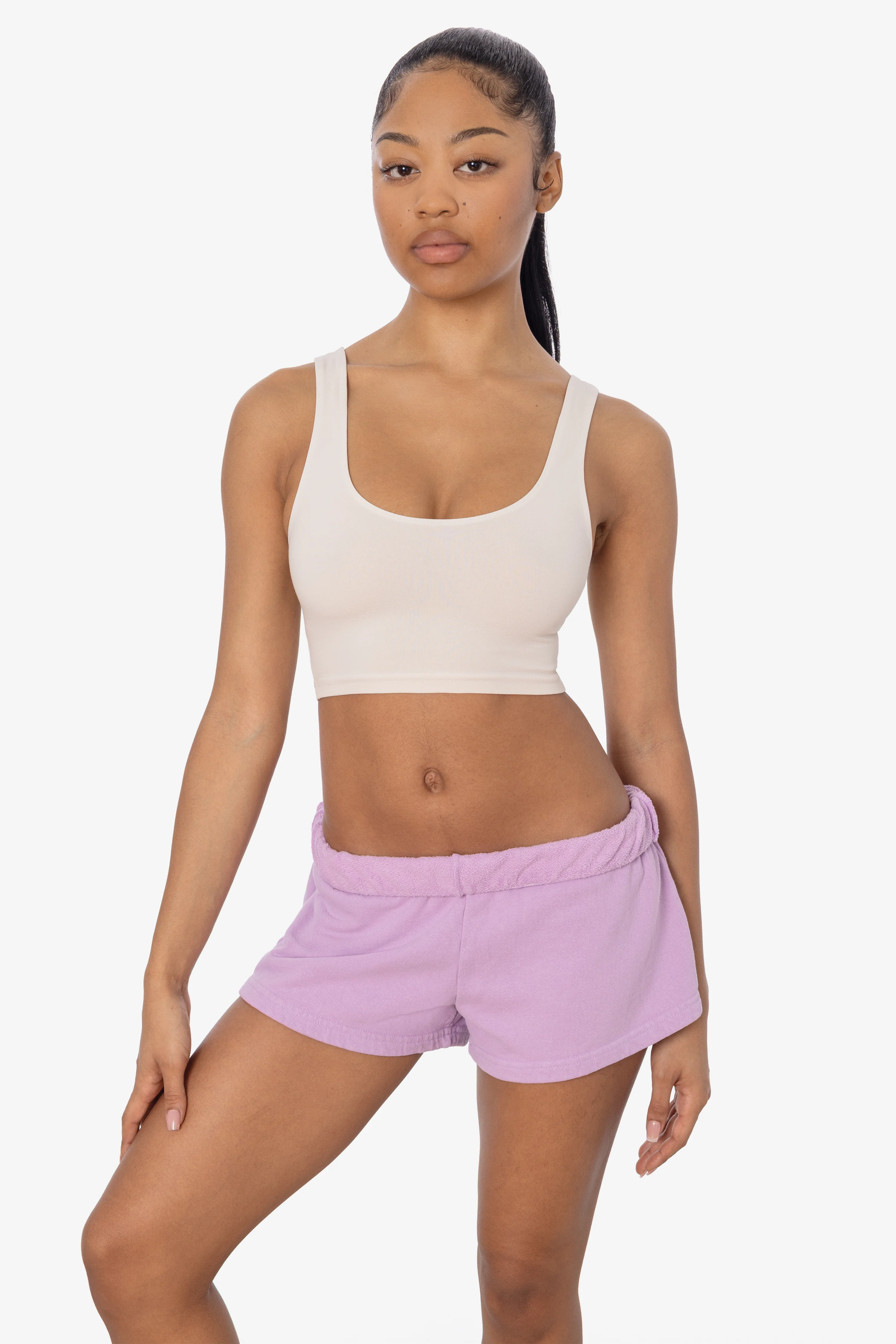 HF314 - Heavy Fleece Short Sweat Shorts (Garment Dye) - Image 33