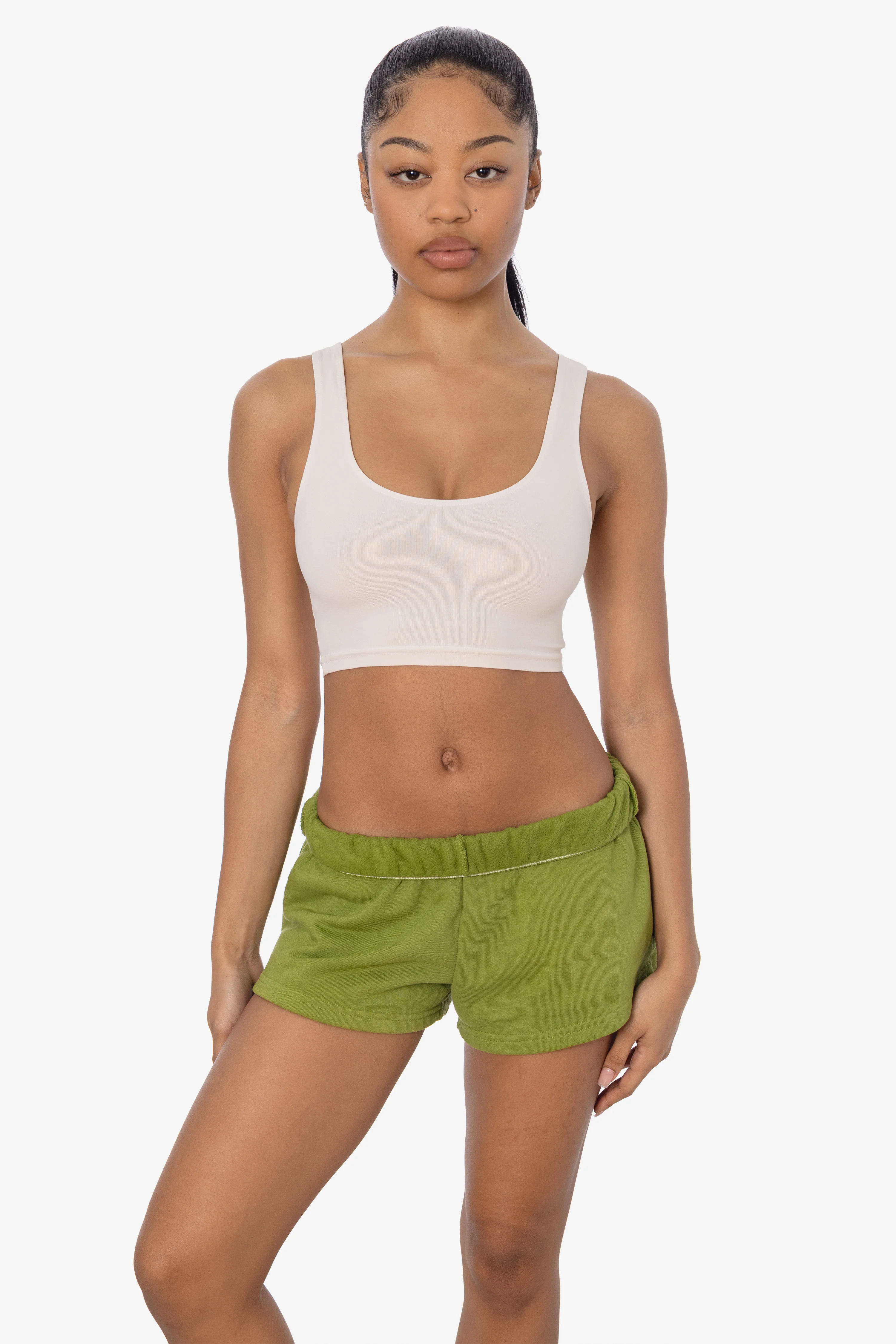 HF314 - Heavy Fleece Short Sweat Shorts (Garment Dye) - Image 38