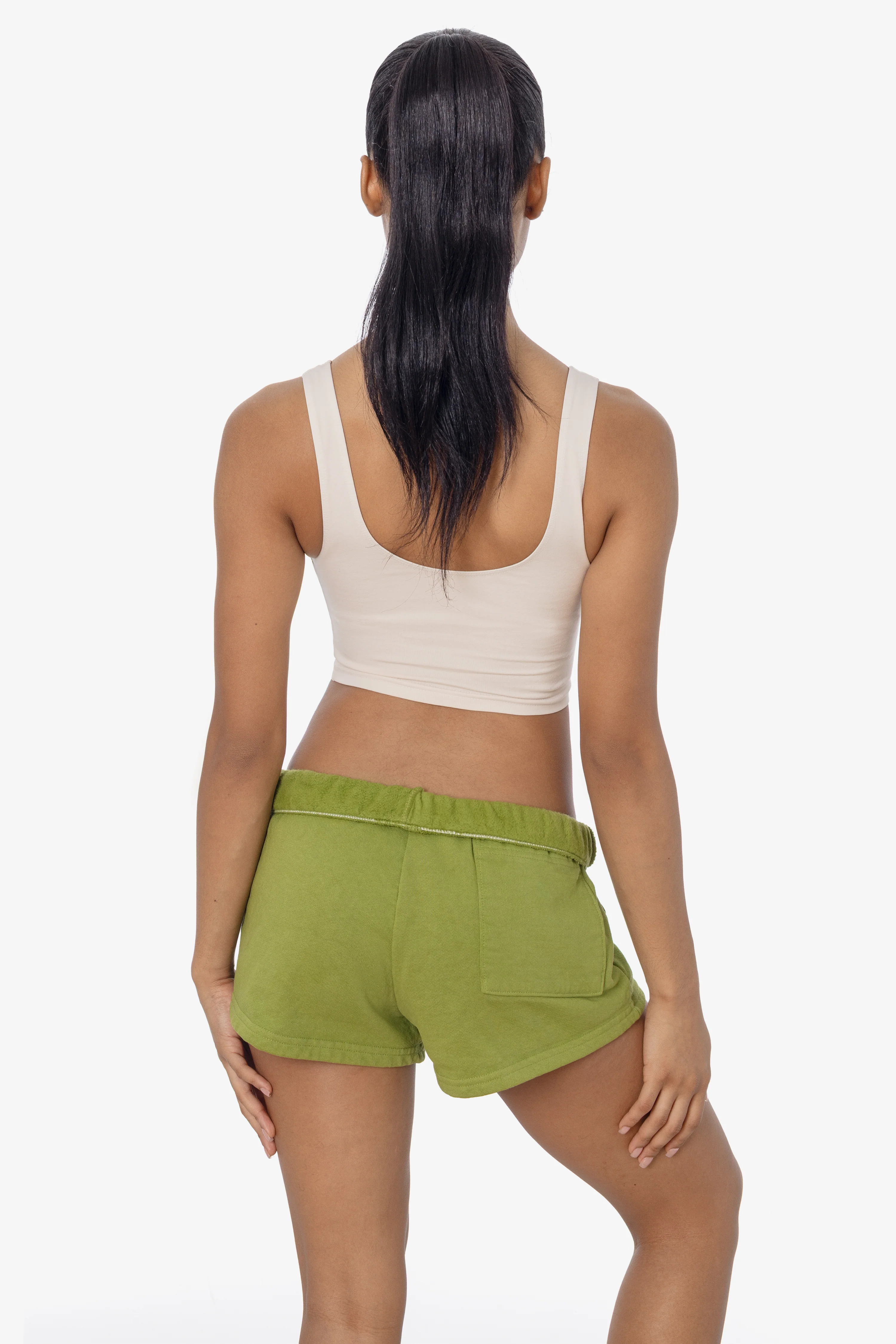 HF314 - Heavy Fleece Short Sweat Shorts (Garment Dye) - Image 41