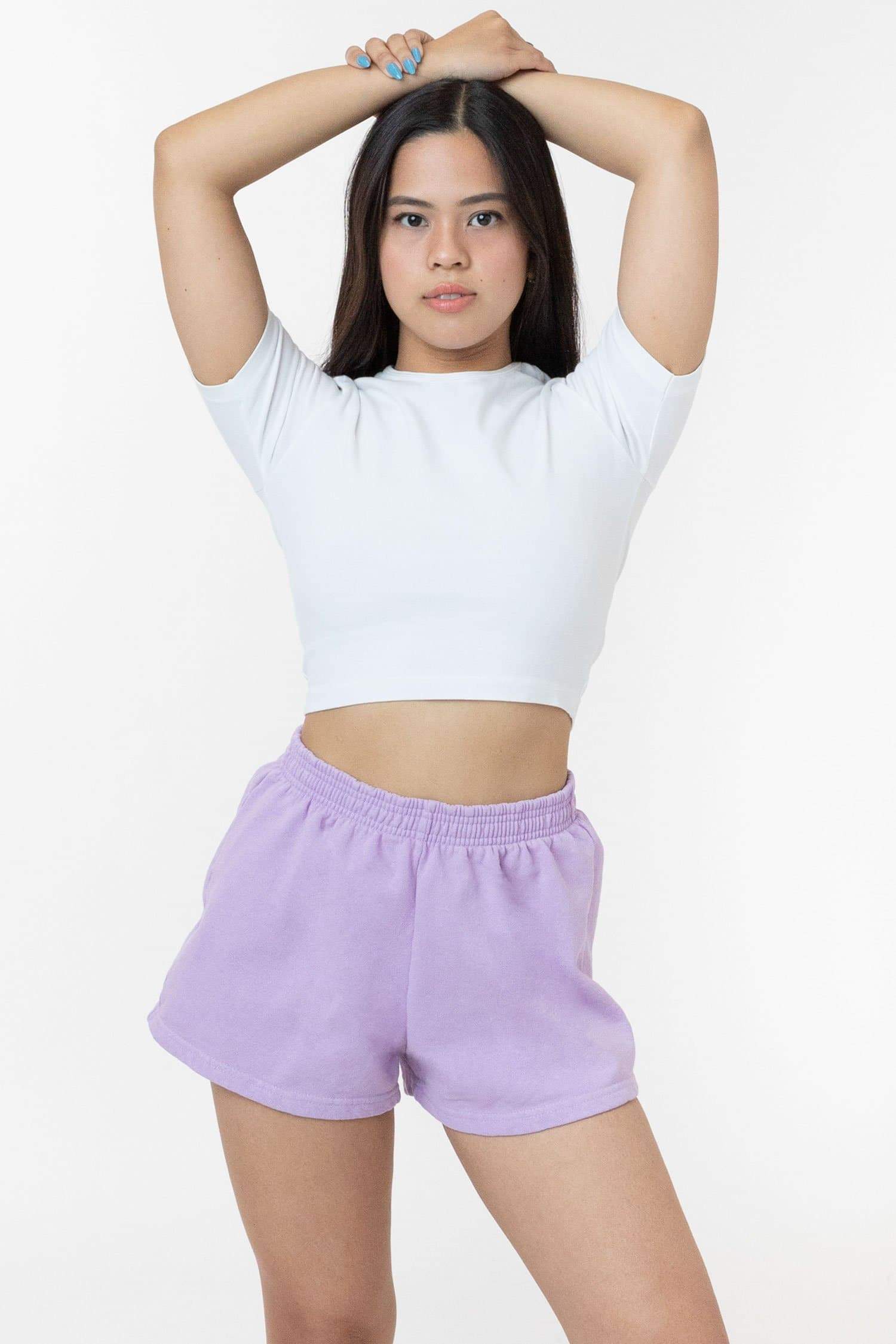 HF314 - Heavy Fleece Short Sweat Shorts (Garment Dye) - Image 51