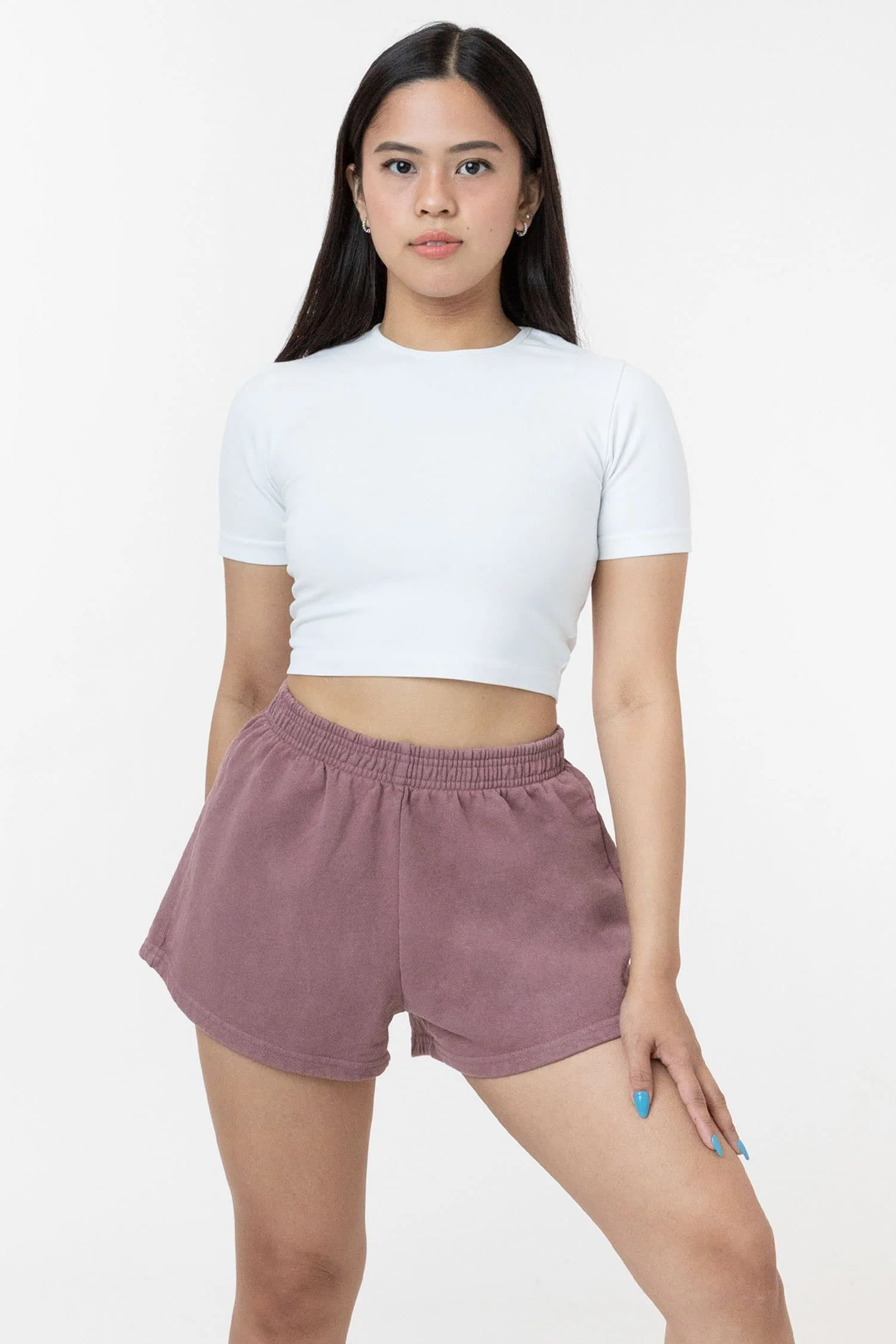 HF314 - Heavy Fleece Short Sweat Shorts (Garment Dye) - Image 52