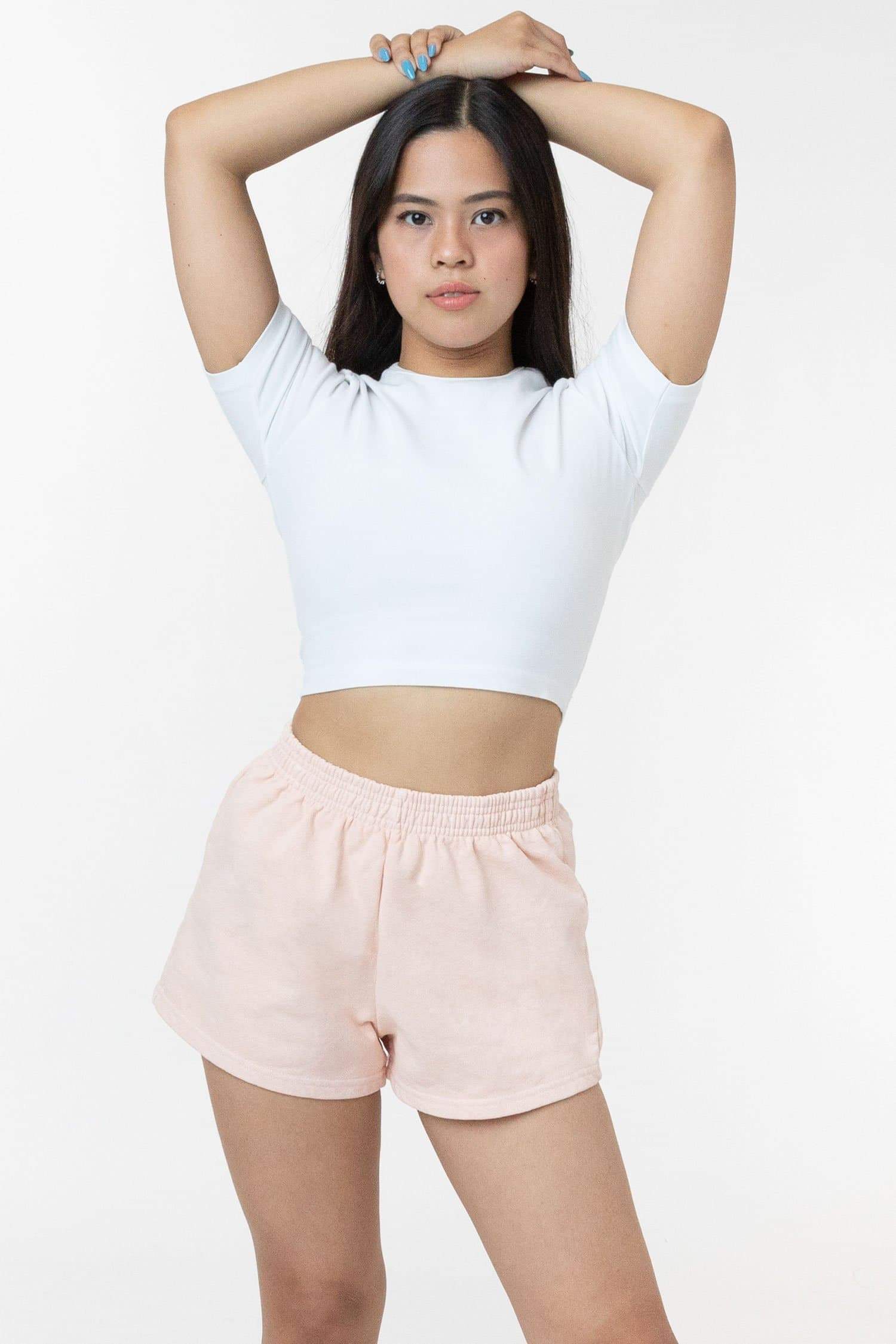 HF314 - Heavy Fleece Short Sweat Shorts (Garment Dye) - Image 53