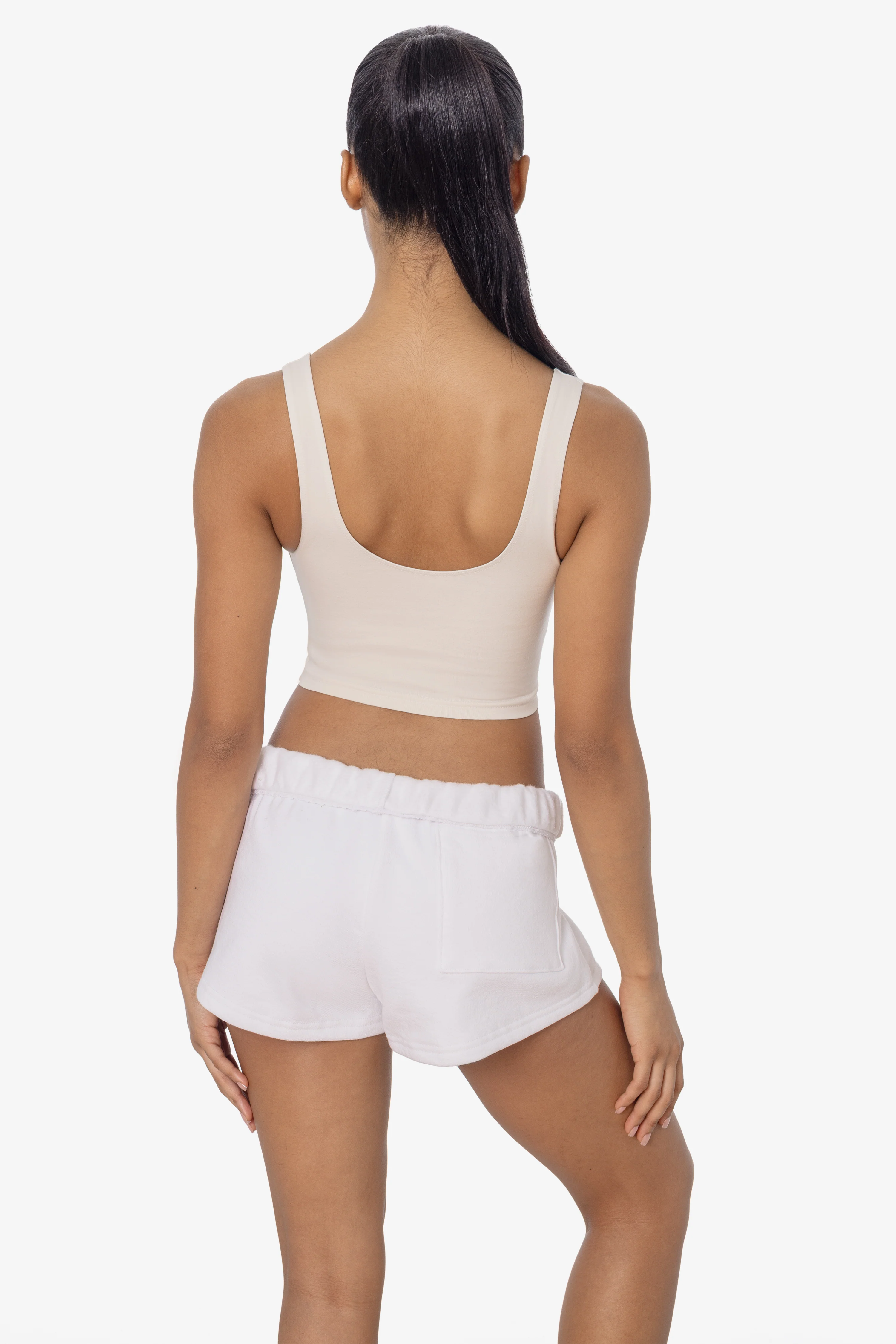 HF314 - Heavy Fleece Short Sweat Shorts (Garment Dye) - Image 6