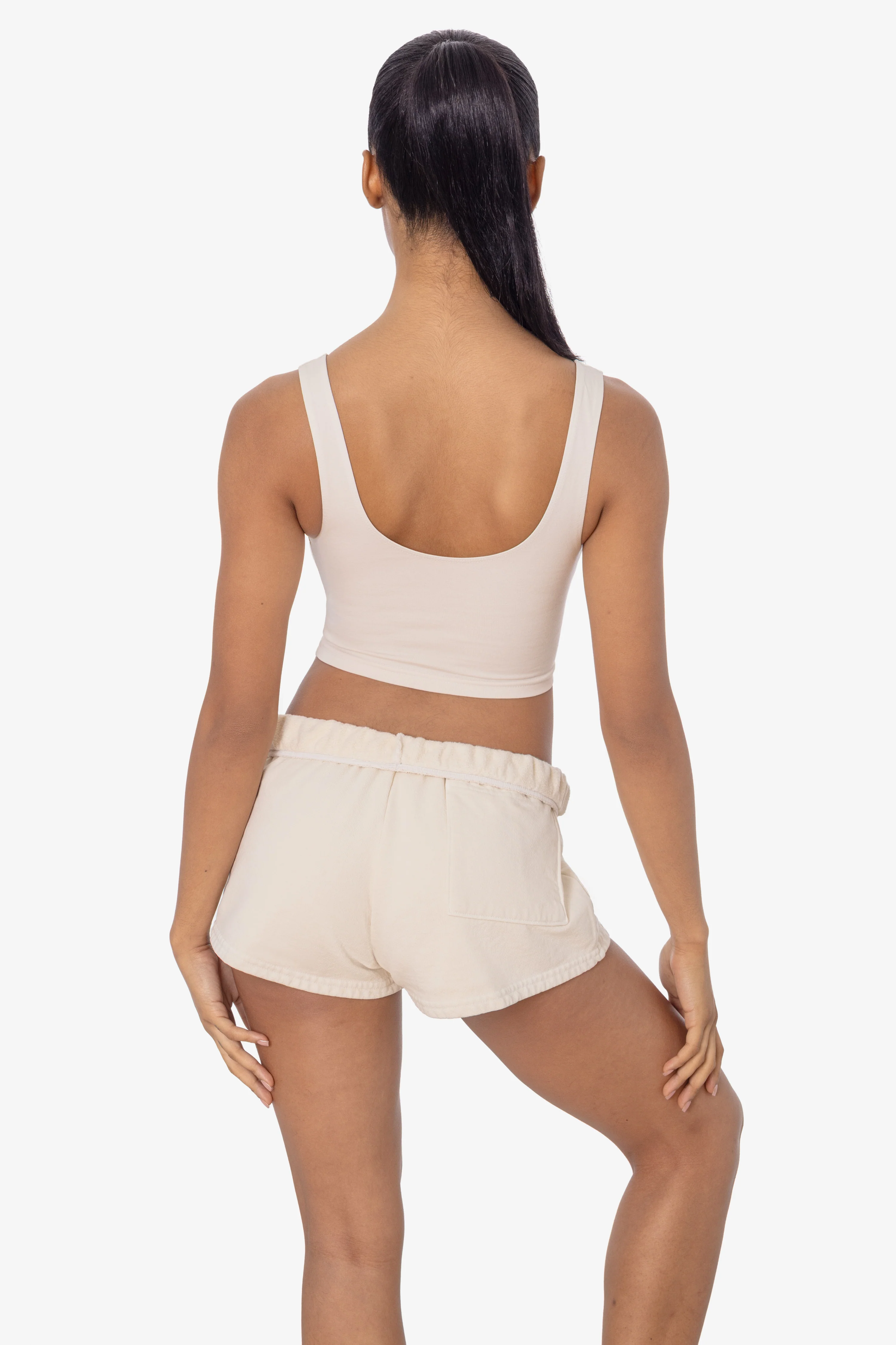 HF314 - Heavy Fleece Short Sweat Shorts (Garment Dye) - Image 8