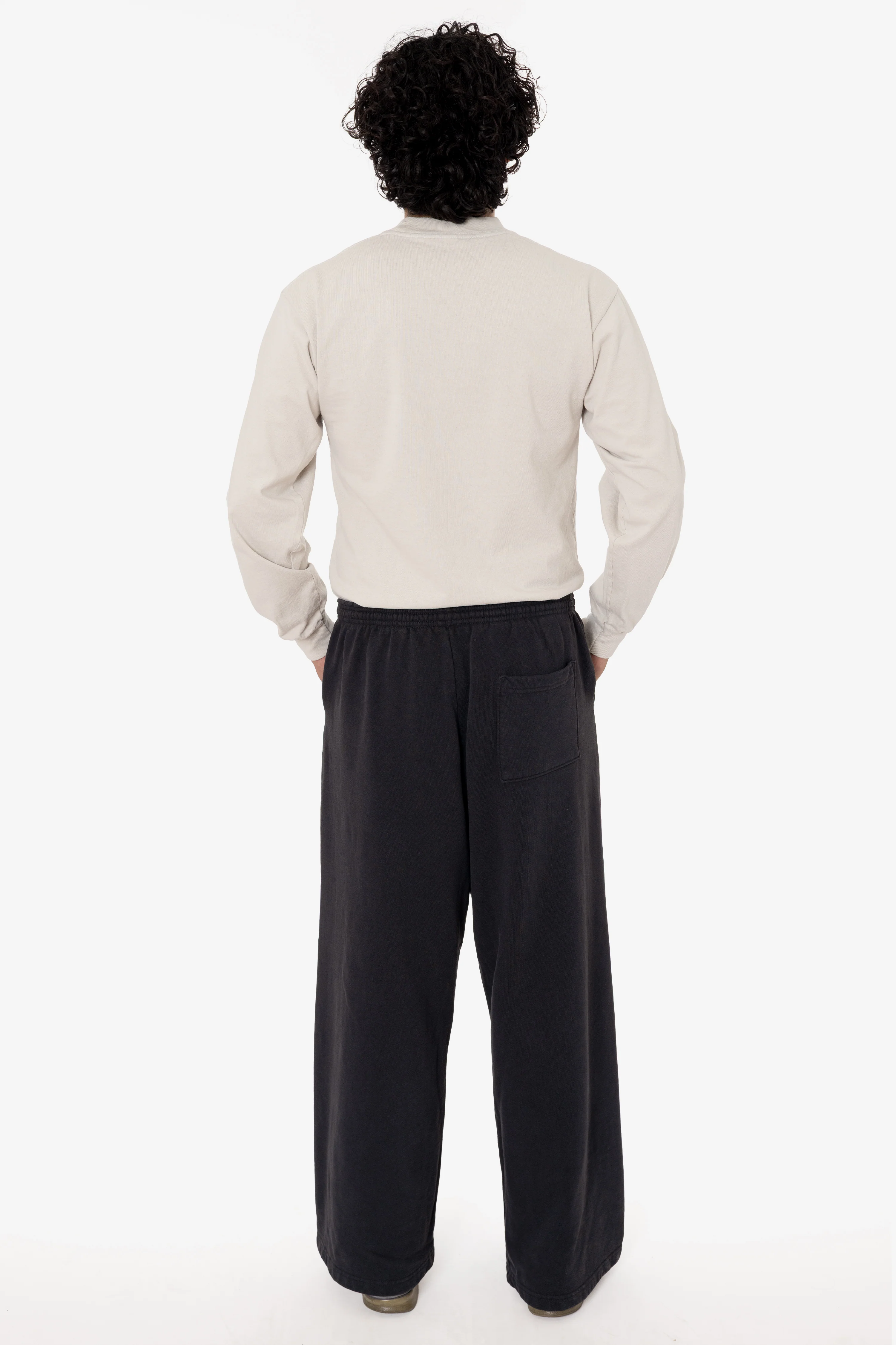 HF45GD - Heavy Fleece Extra Wide Mens Sweatpants - Image 5