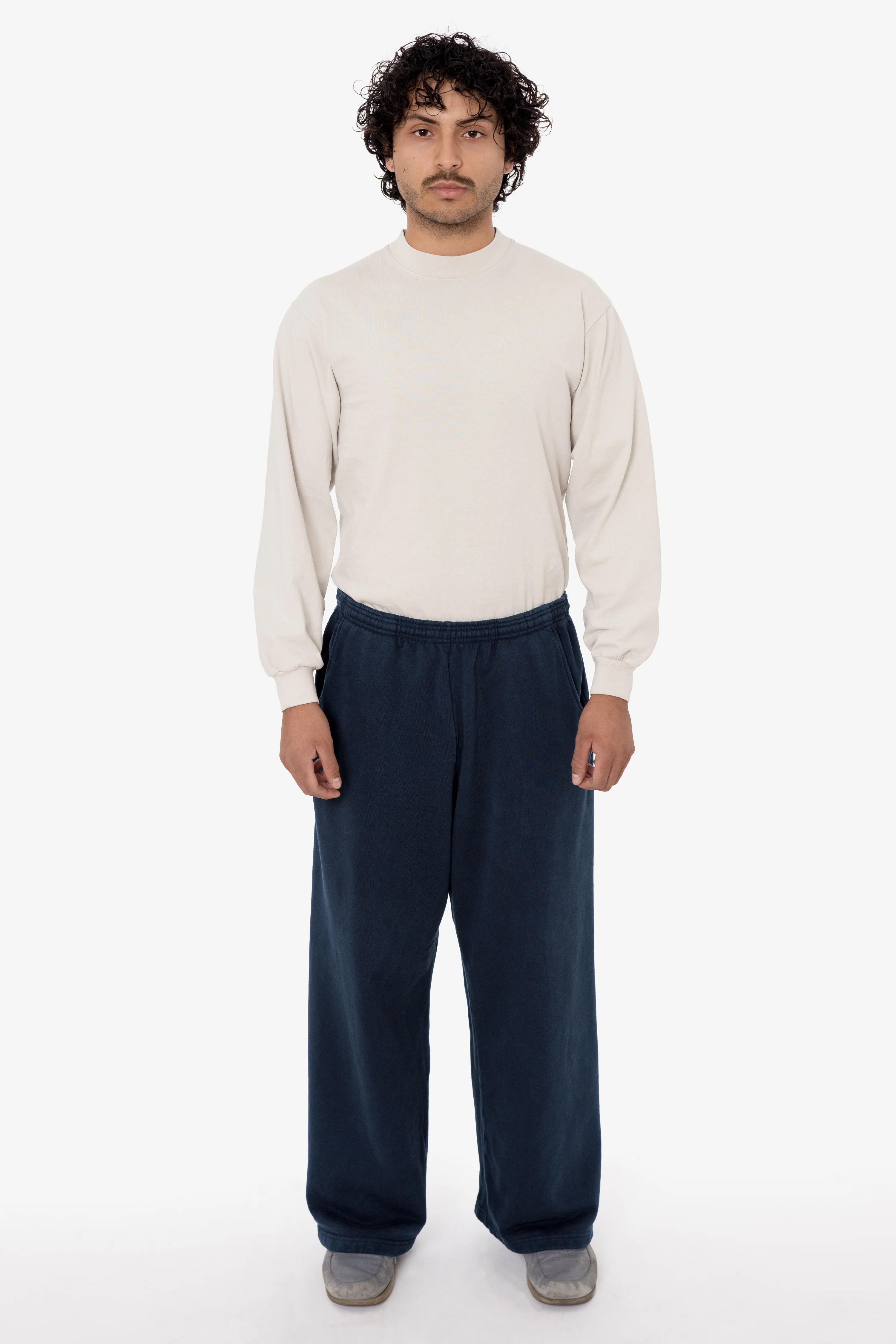 HF45GD - Heavy Fleece Extra Wide Mens Sweatpants - Image 6