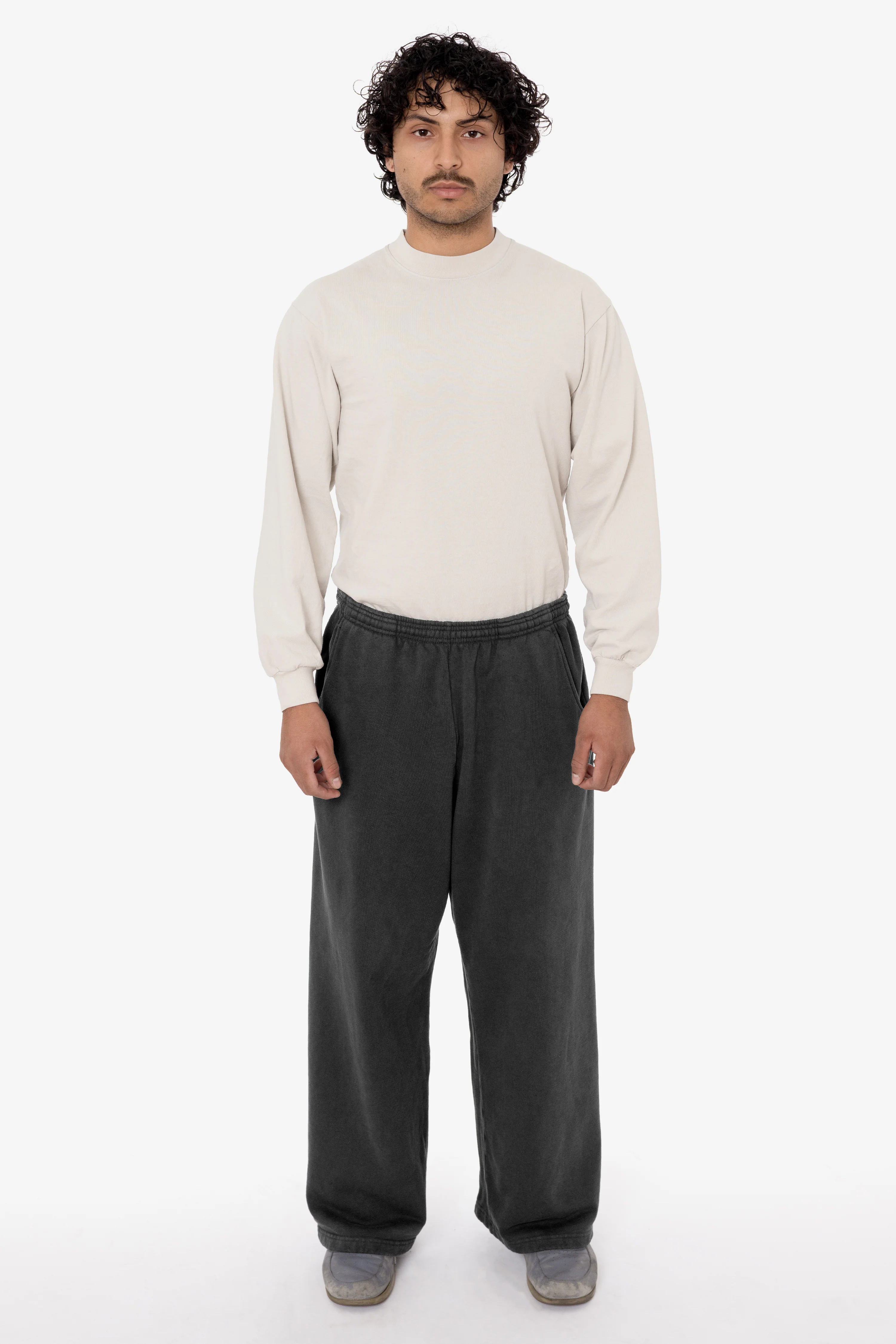 HF45GD - Heavy Fleece Extra Wide Mens Sweatpants - Image 9