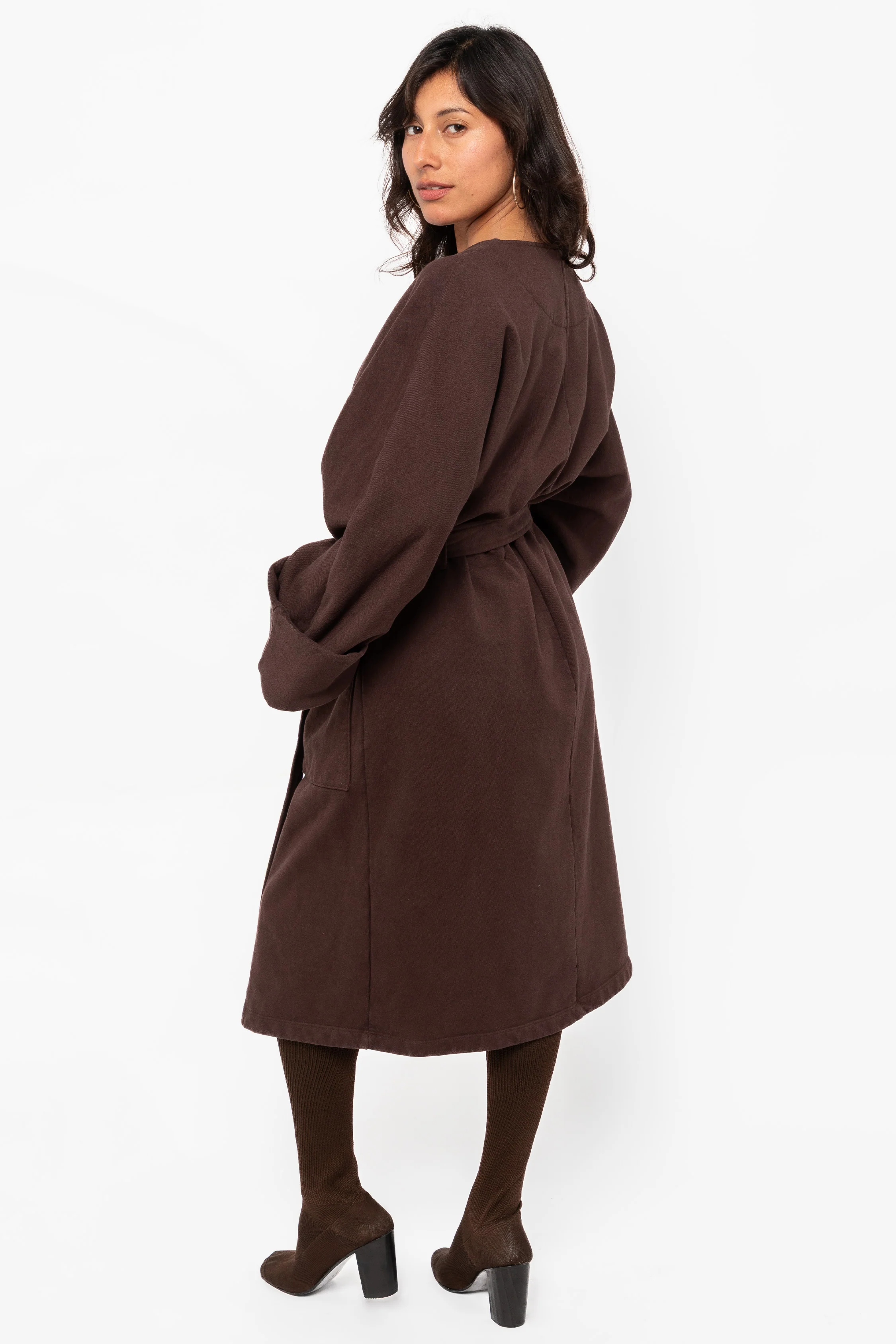 HF50GD - Heavy Fleece Wrap Coat - Image 11