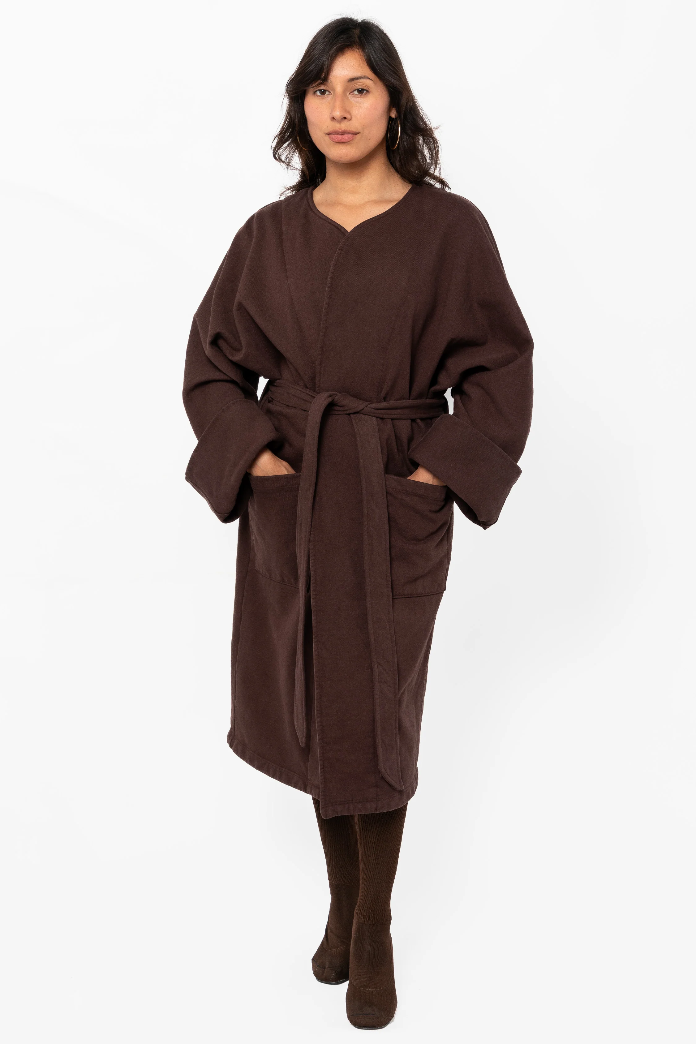 HF50GD - Heavy Fleece Wrap Coat - Image 12
