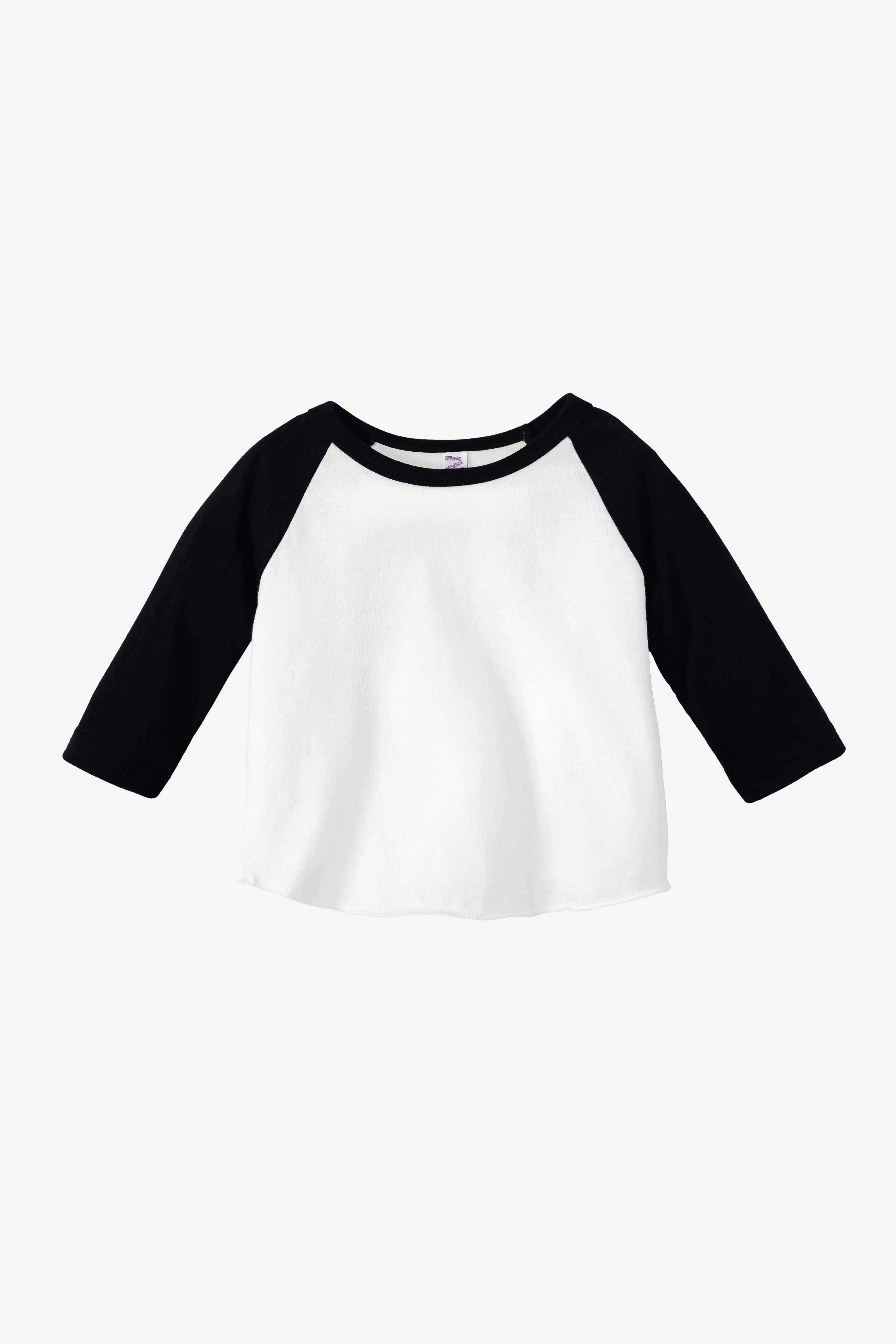 FF0053 - Infant 3/4 Sleeve Poly Cotton Raglan - Image 11