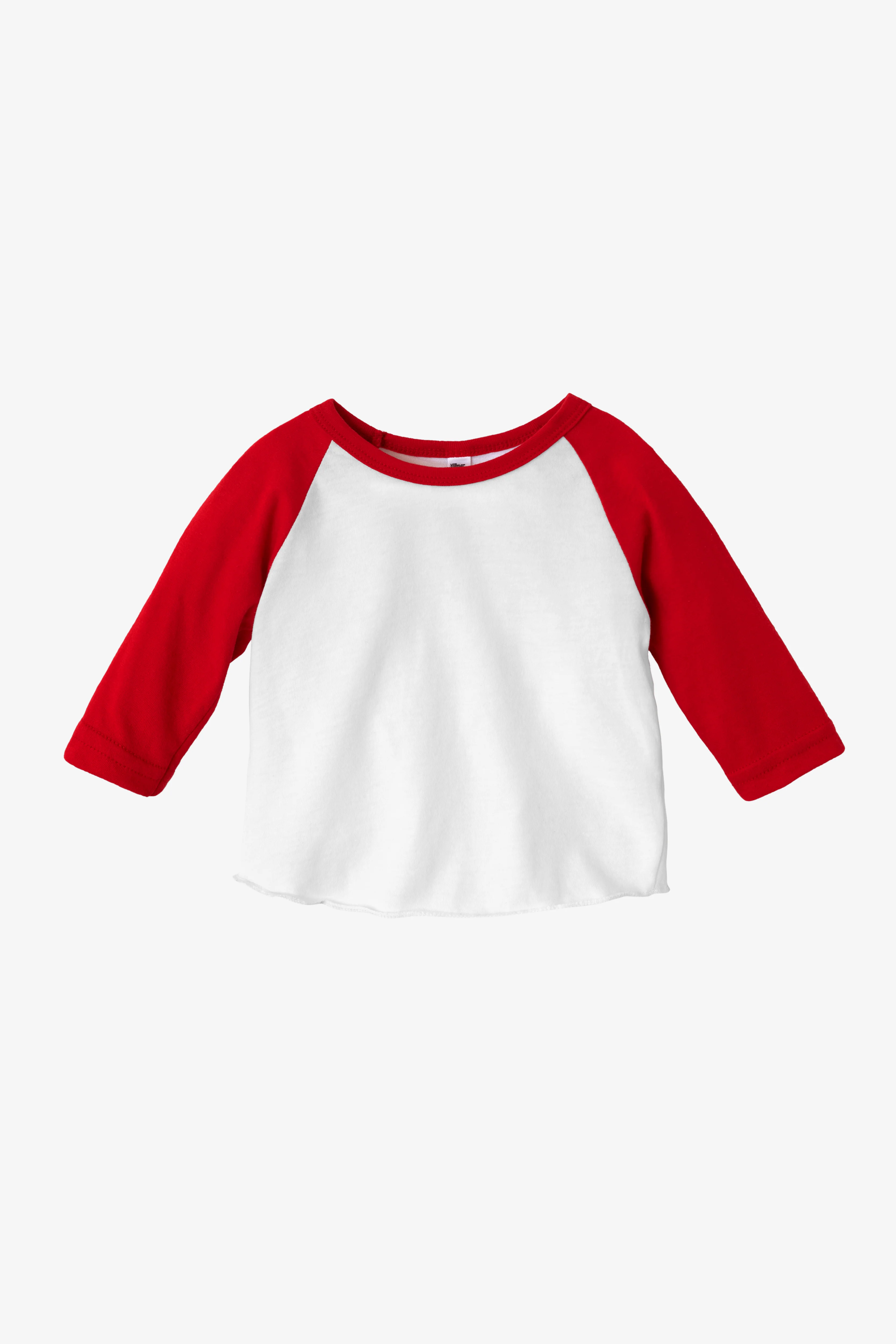 FF0053 - Infant 3/4 Sleeve Poly Cotton Raglan - Image 13