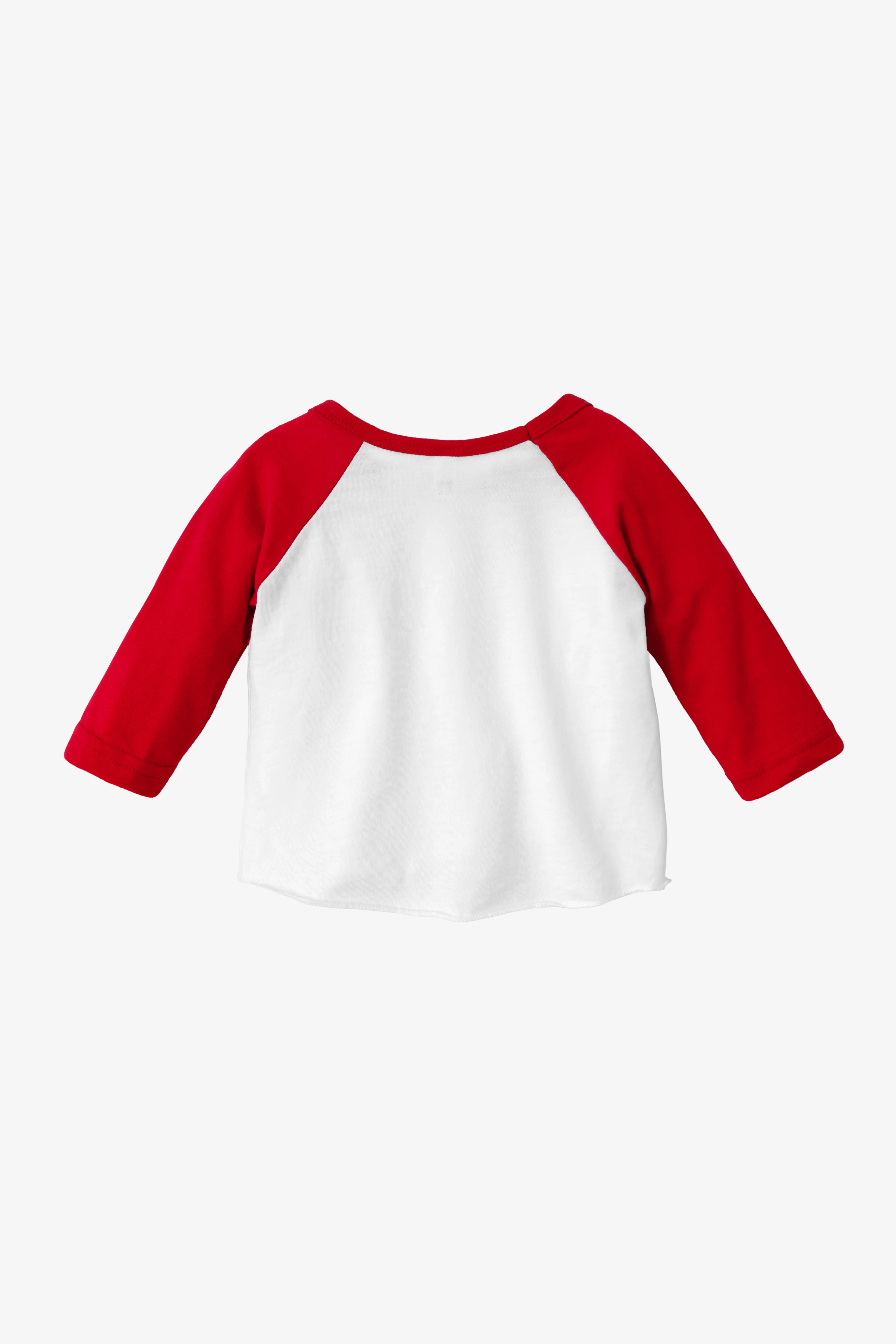 FF0053 - Infant 3/4 Sleeve Poly Cotton Raglan - Image 14