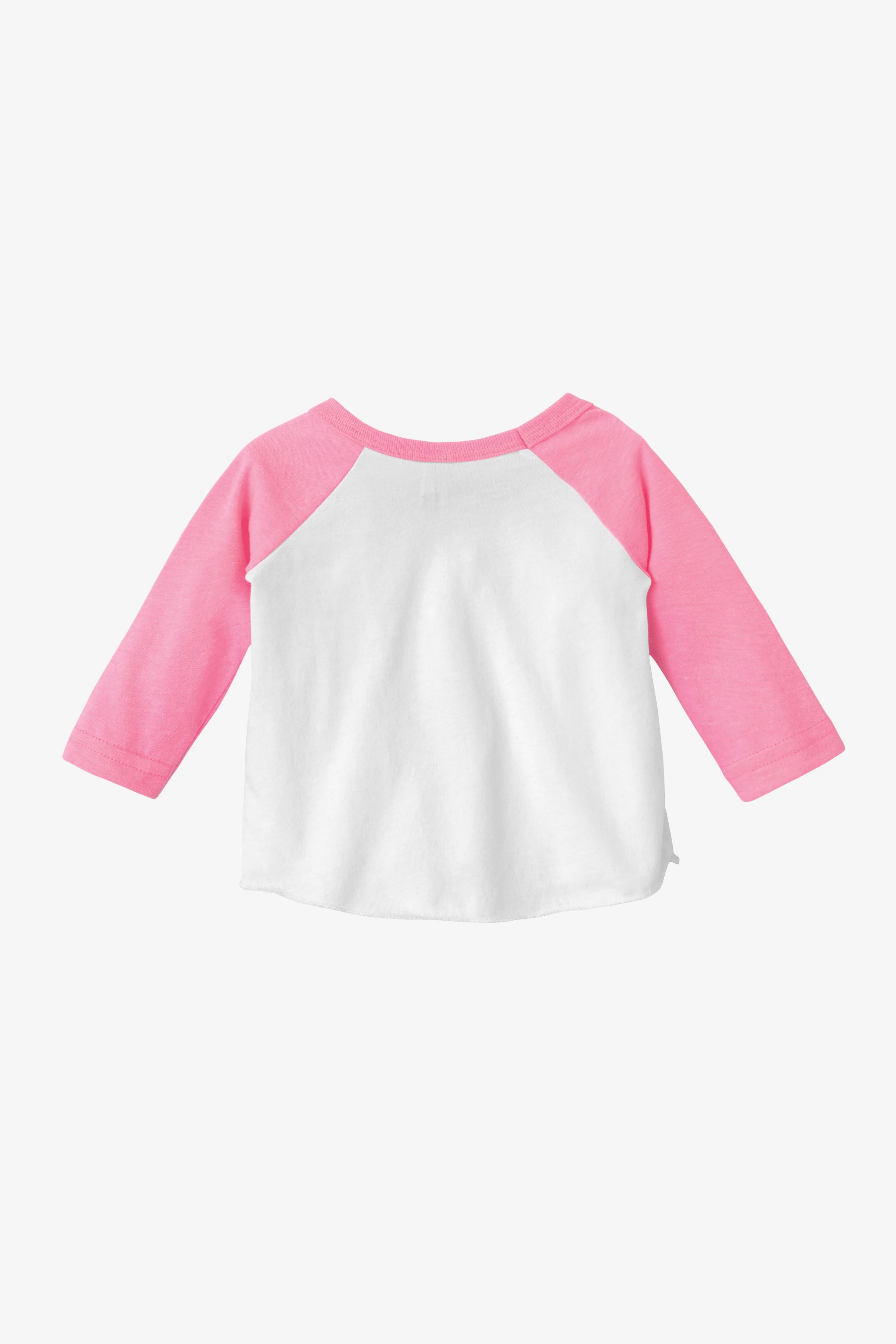 FF0053 - Infant 3/4 Sleeve Poly Cotton Raglan - Image 18