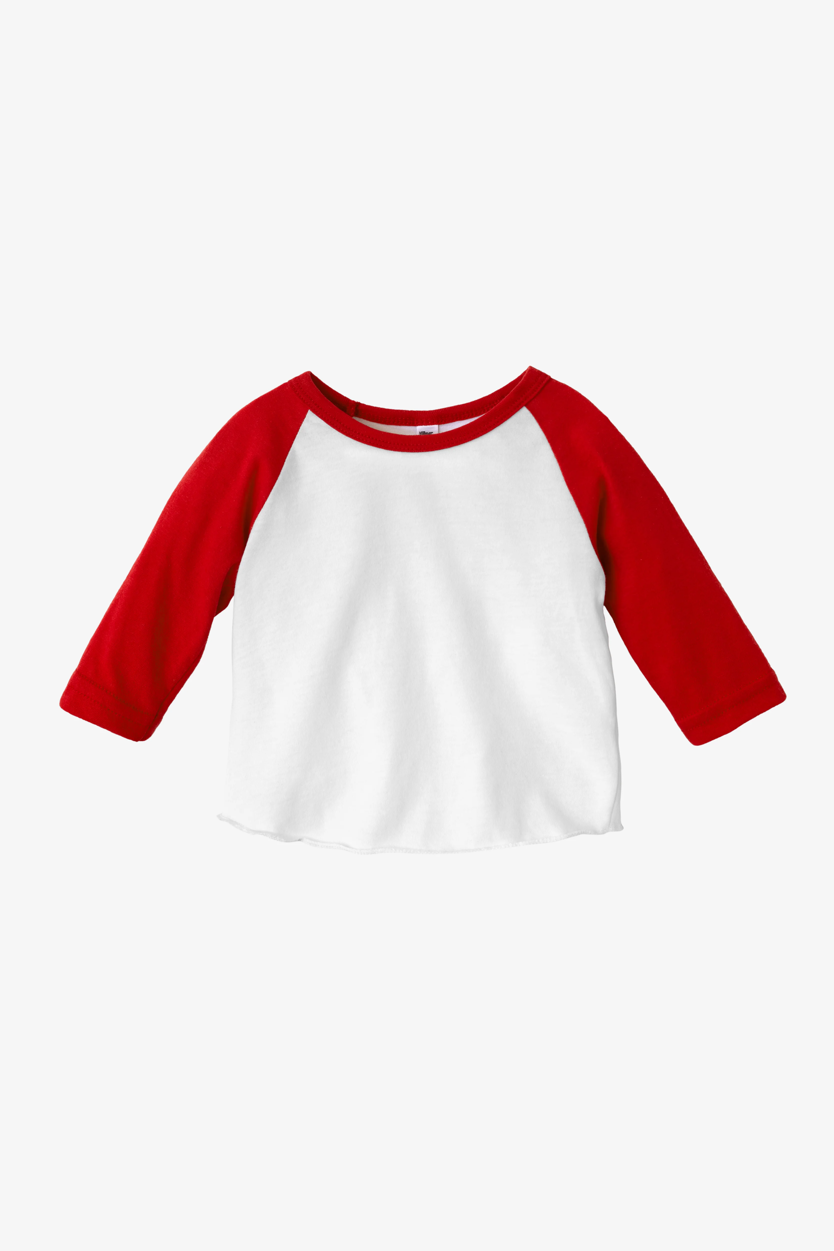 FF0053 - Infant 3/4 Sleeve Poly Cotton Raglan - Image 21