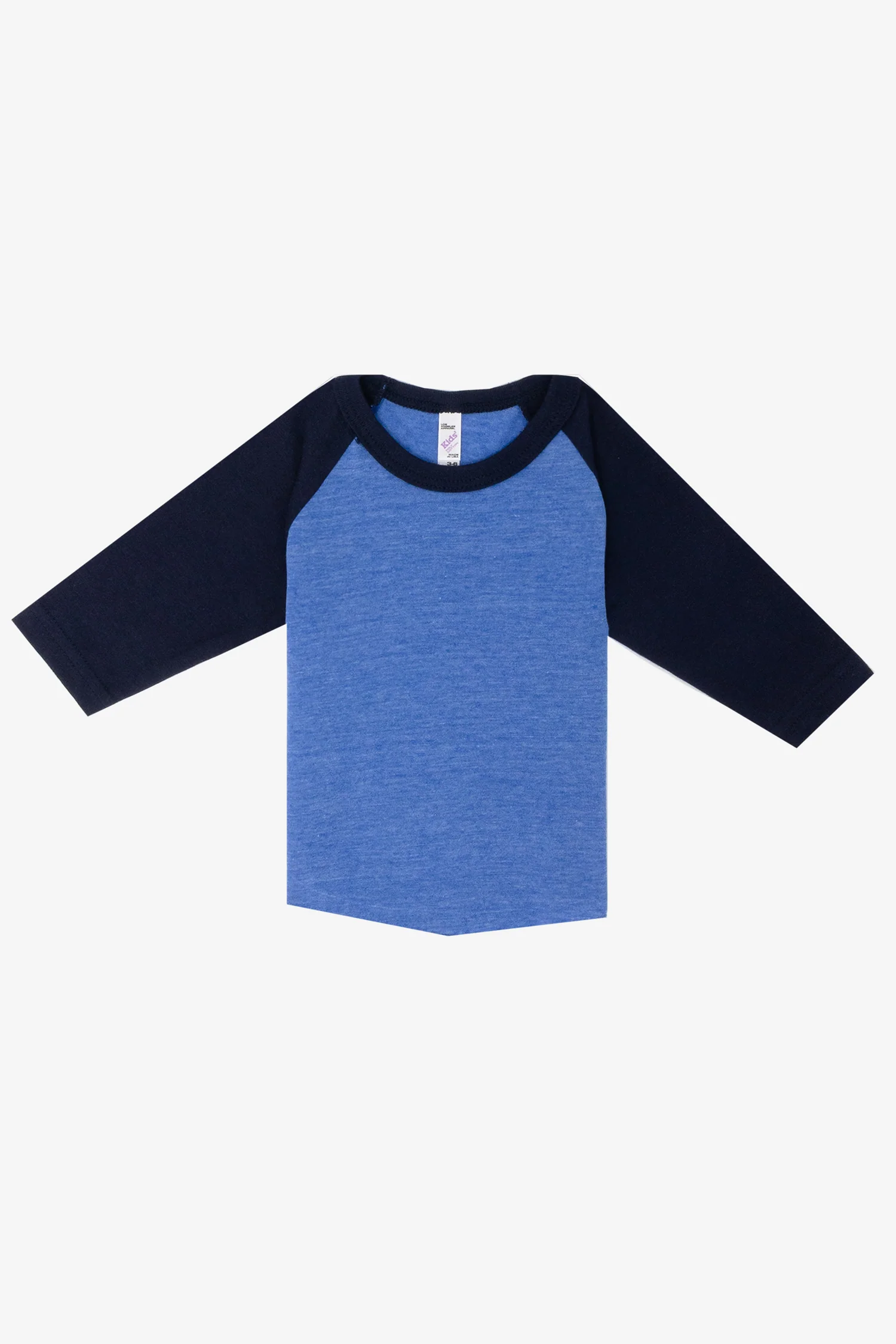 FF0053 - Infant 3/4 Sleeve Poly Cotton Raglan - Image 25