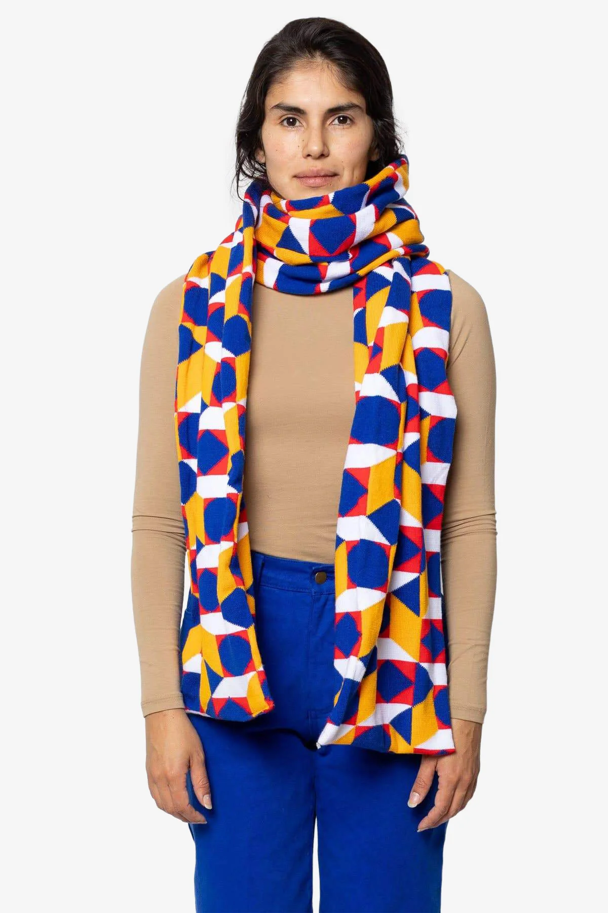 JQSCARF02 - OpArt Scarf - Image 10