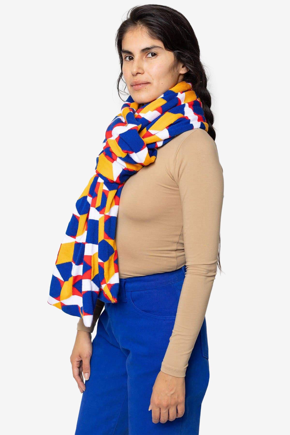 JQSCARF02 - OpArt Scarf - Image 11