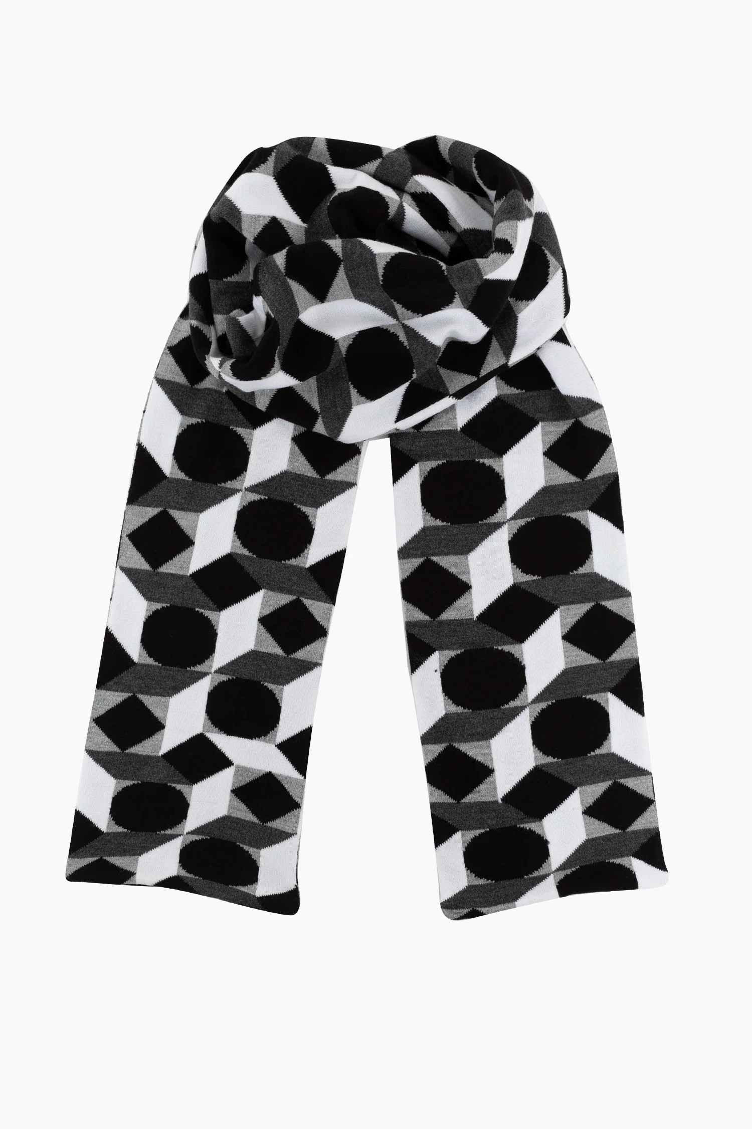 JQSCARF02 - OpArt Scarf - Image 16
