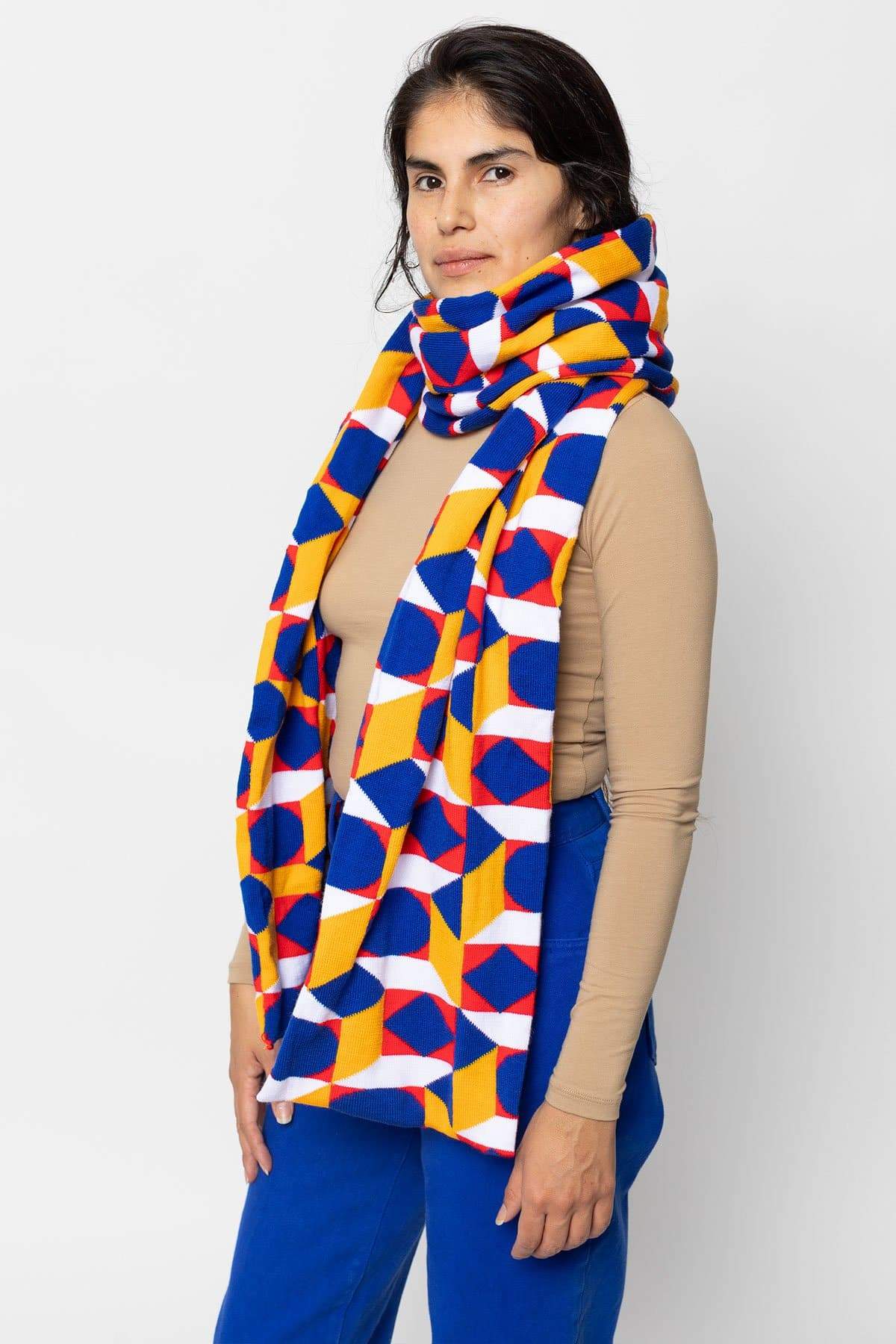 JQSCARF02 - OpArt Scarf - Image 18