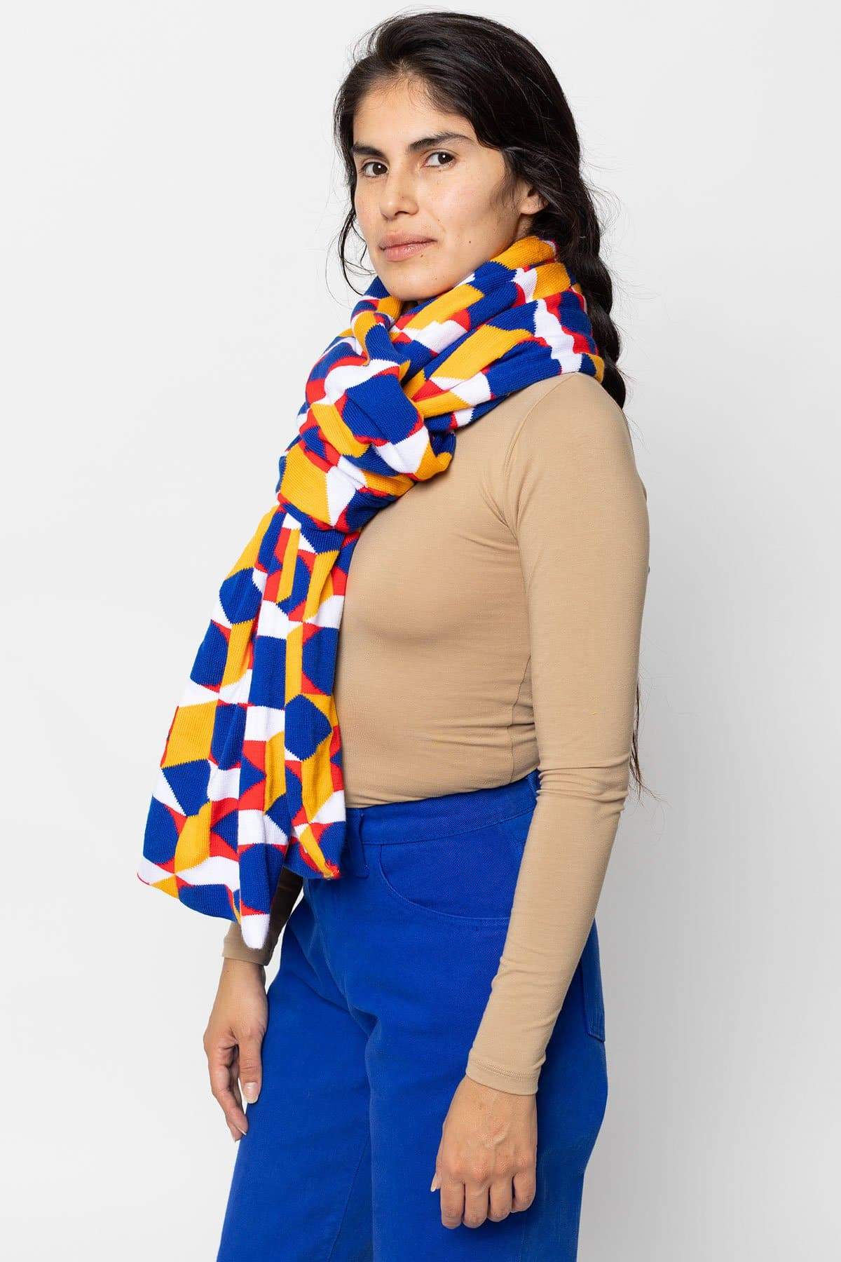JQSCARF02 - OpArt Scarf - Image 19