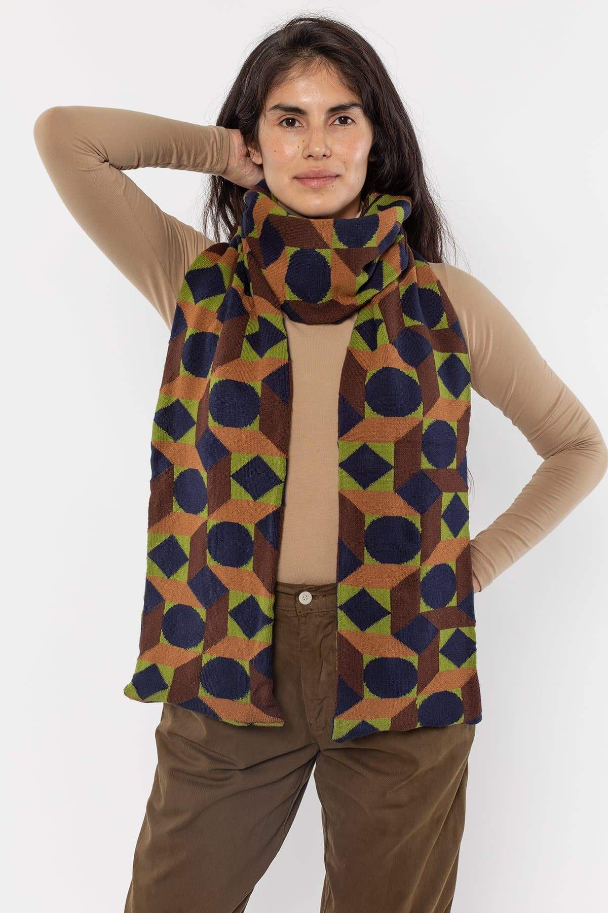 JQSCARF02 - OpArt Scarf - Image 25