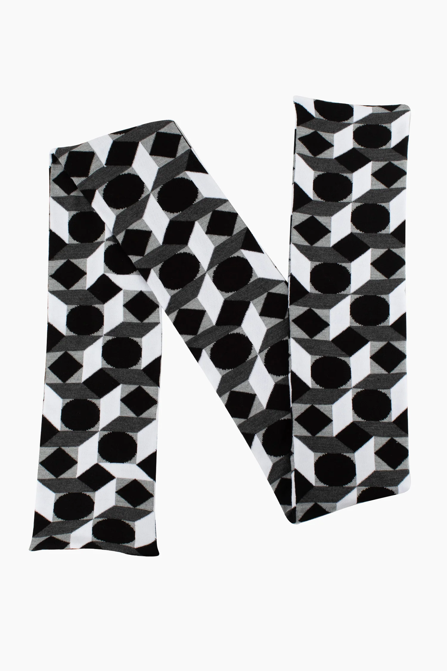 JQSCARF02 - OpArt Scarf - Image 29