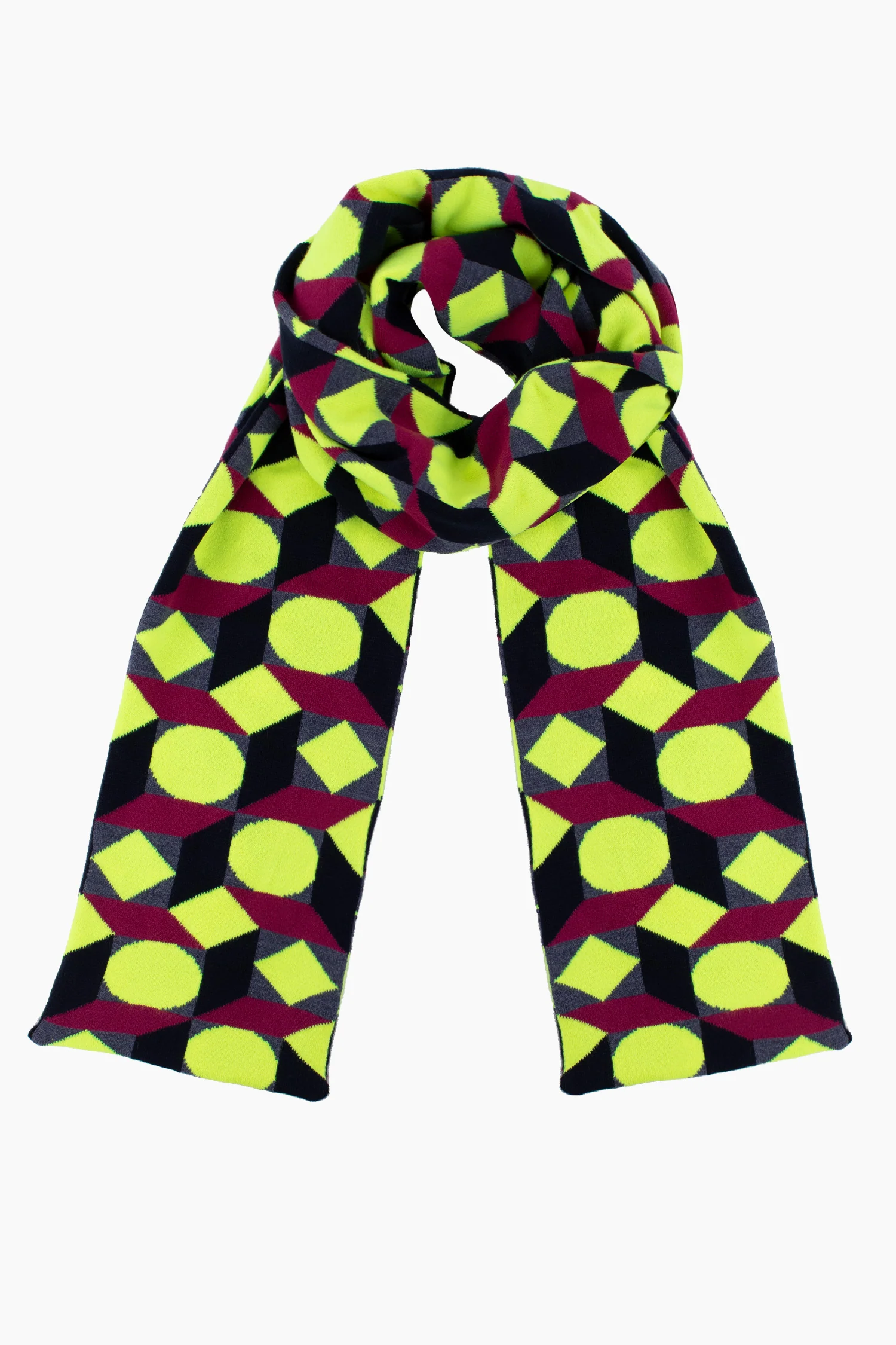 JQSCARF02 - OpArt Scarf - Image 30
