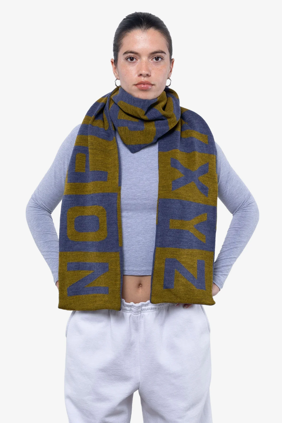 JQSCARF04 - Alphabet Scarf - Image 15