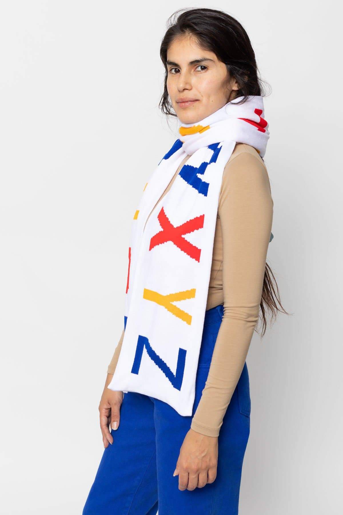 JQSCARF04 - Alphabet Scarf - Image 25