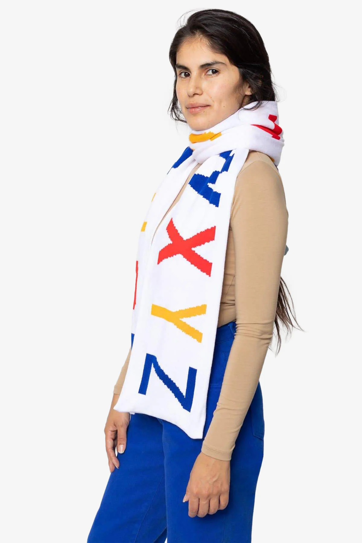 JQSCARF04 - Alphabet Scarf - Image 3