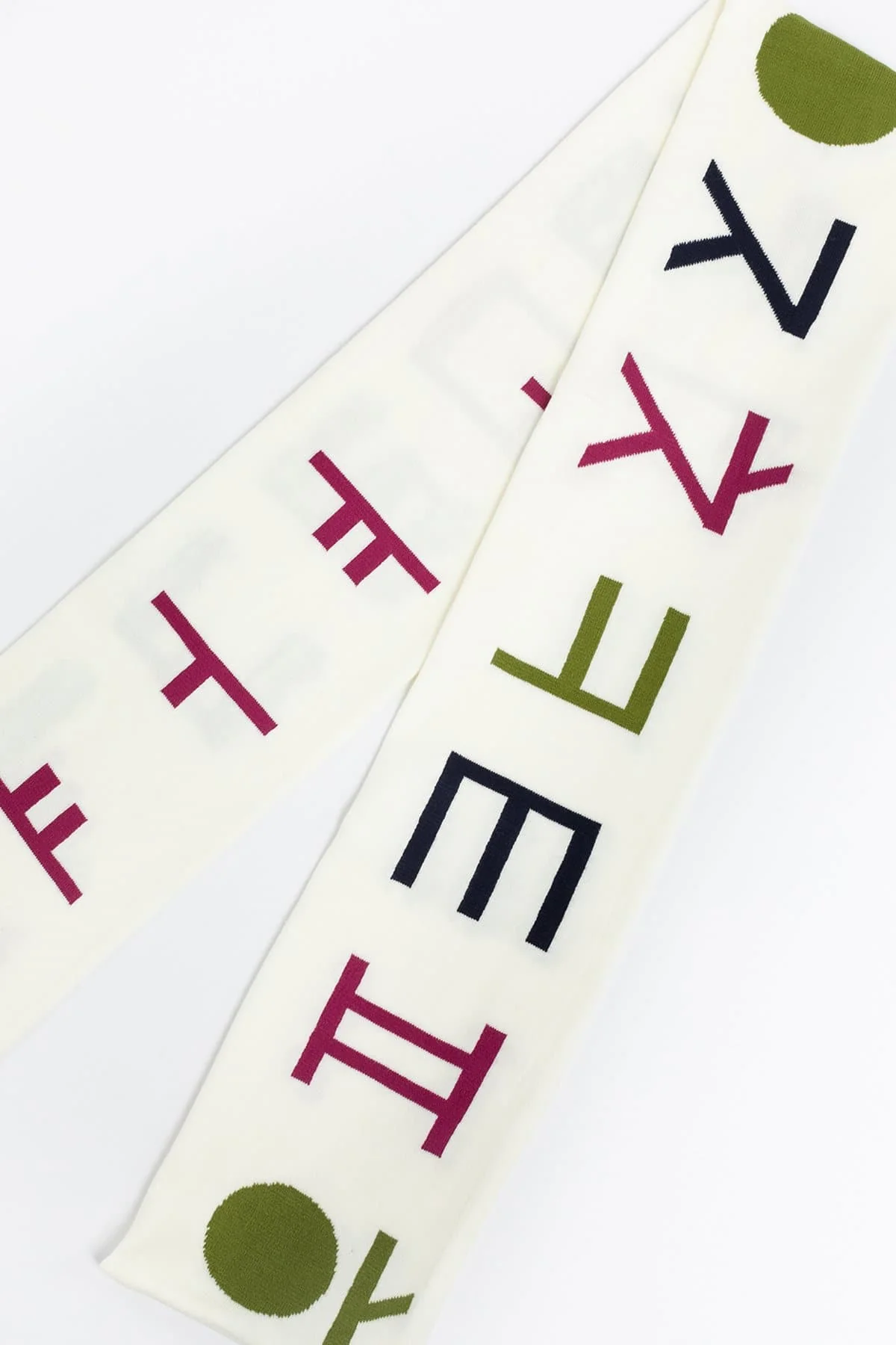 JQSCARF04 - Alphabet Scarf - Image 30