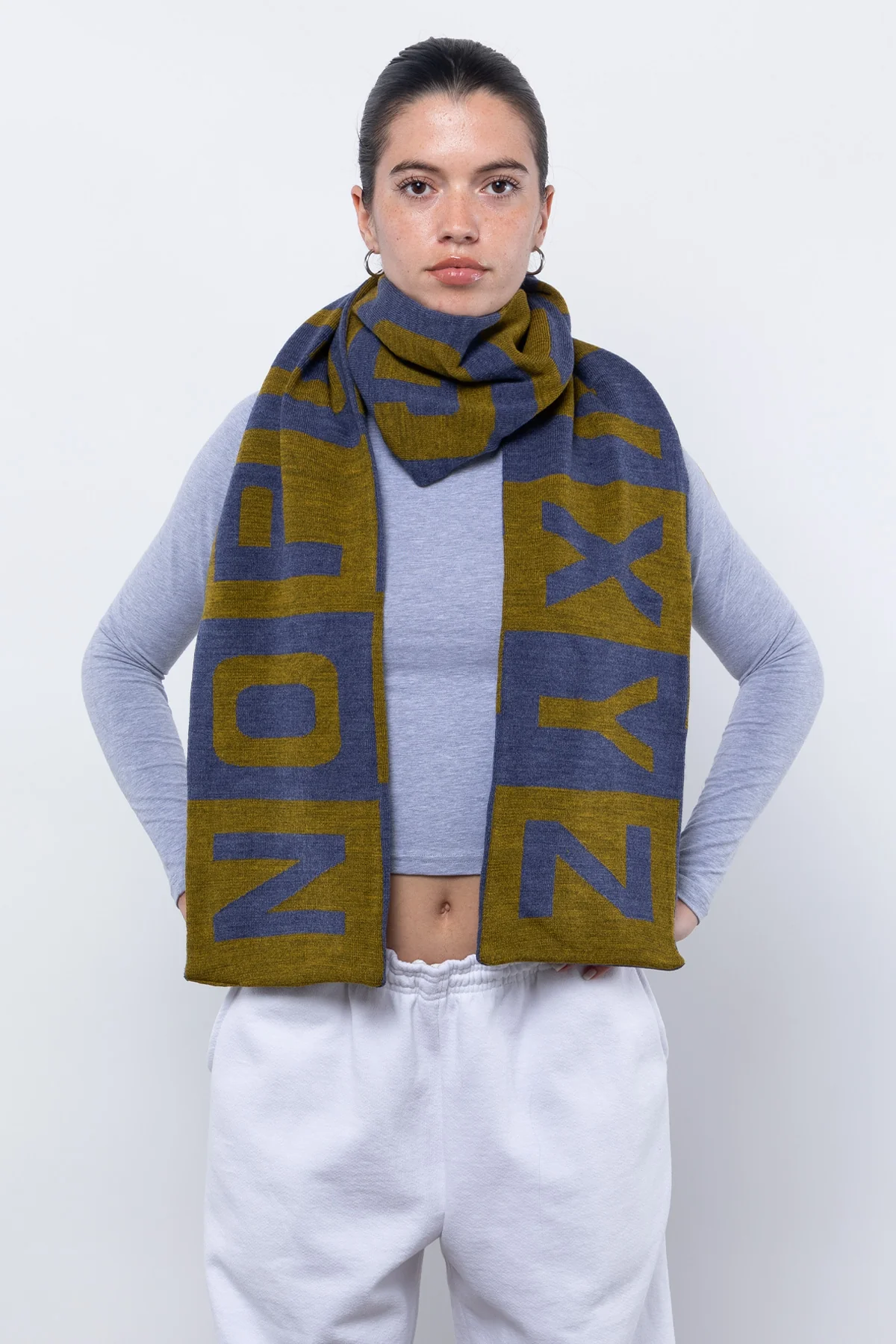 JQSCARF04 - Alphabet Scarf - Image 36