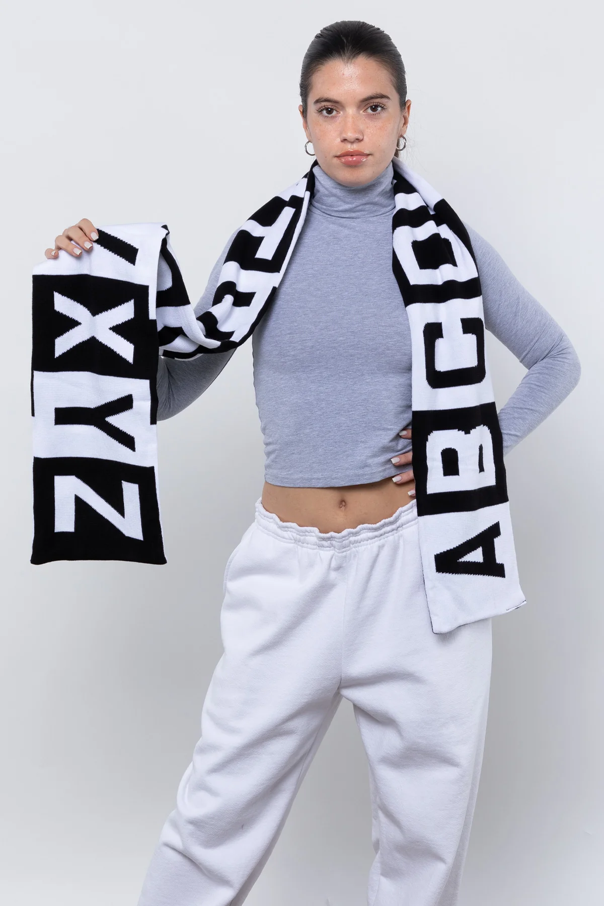 JQSCARF04 - Alphabet Scarf - Image 40