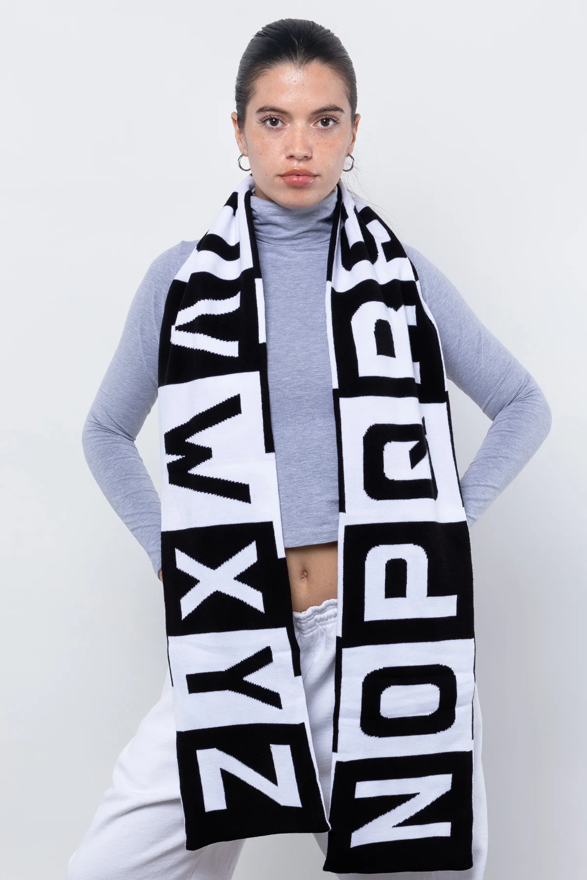 JQSCARF04 - Alphabet Scarf - Image 42