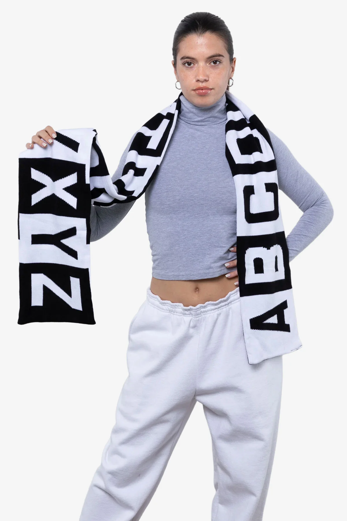 JQSCARF04 - Alphabet Scarf - Image 8