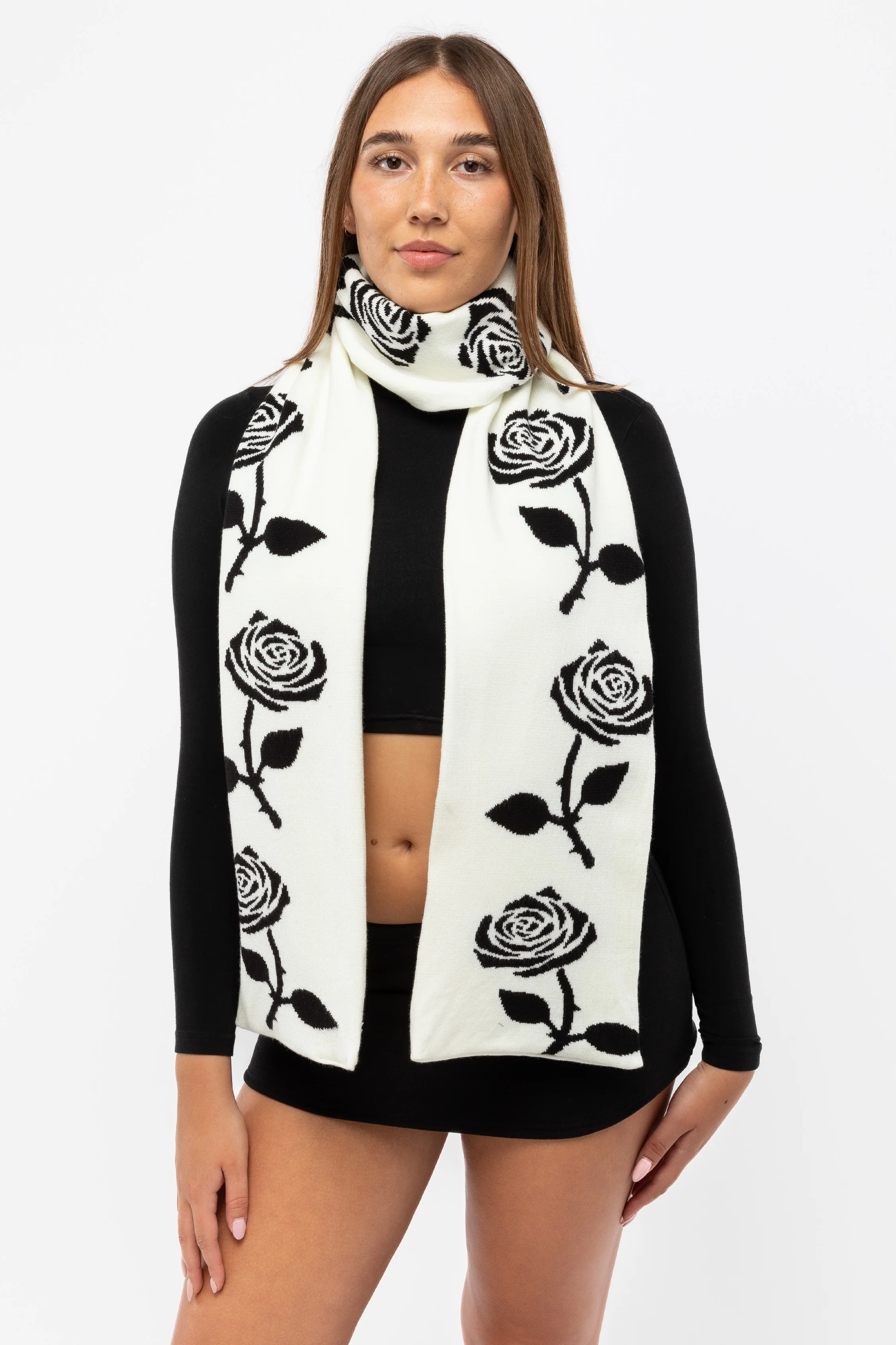 JQSCARF05 - Rose Scarf - Image 12