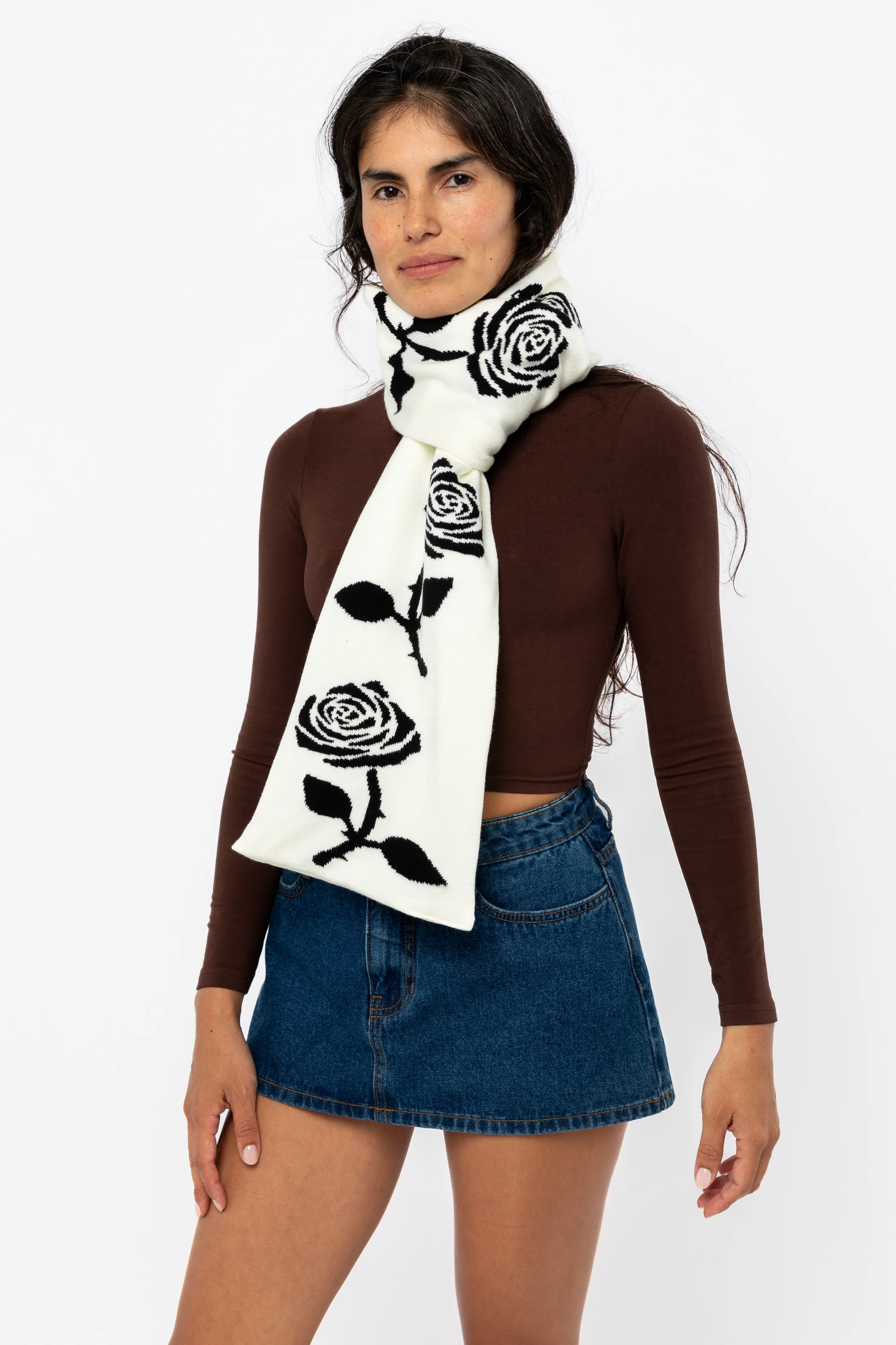 JQSCARF05 - Rose Scarf - Image 13