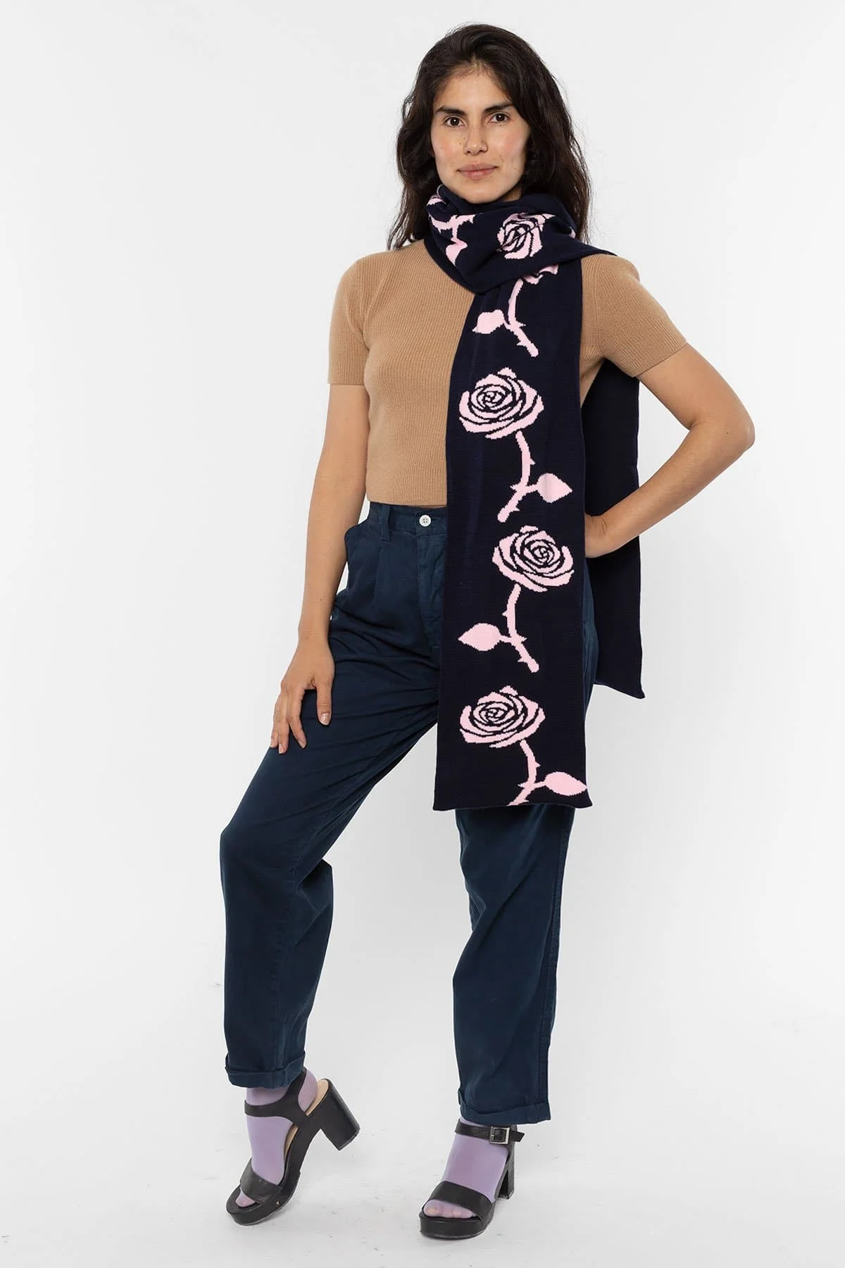 JQSCARF05 - Rose Scarf - Image 26