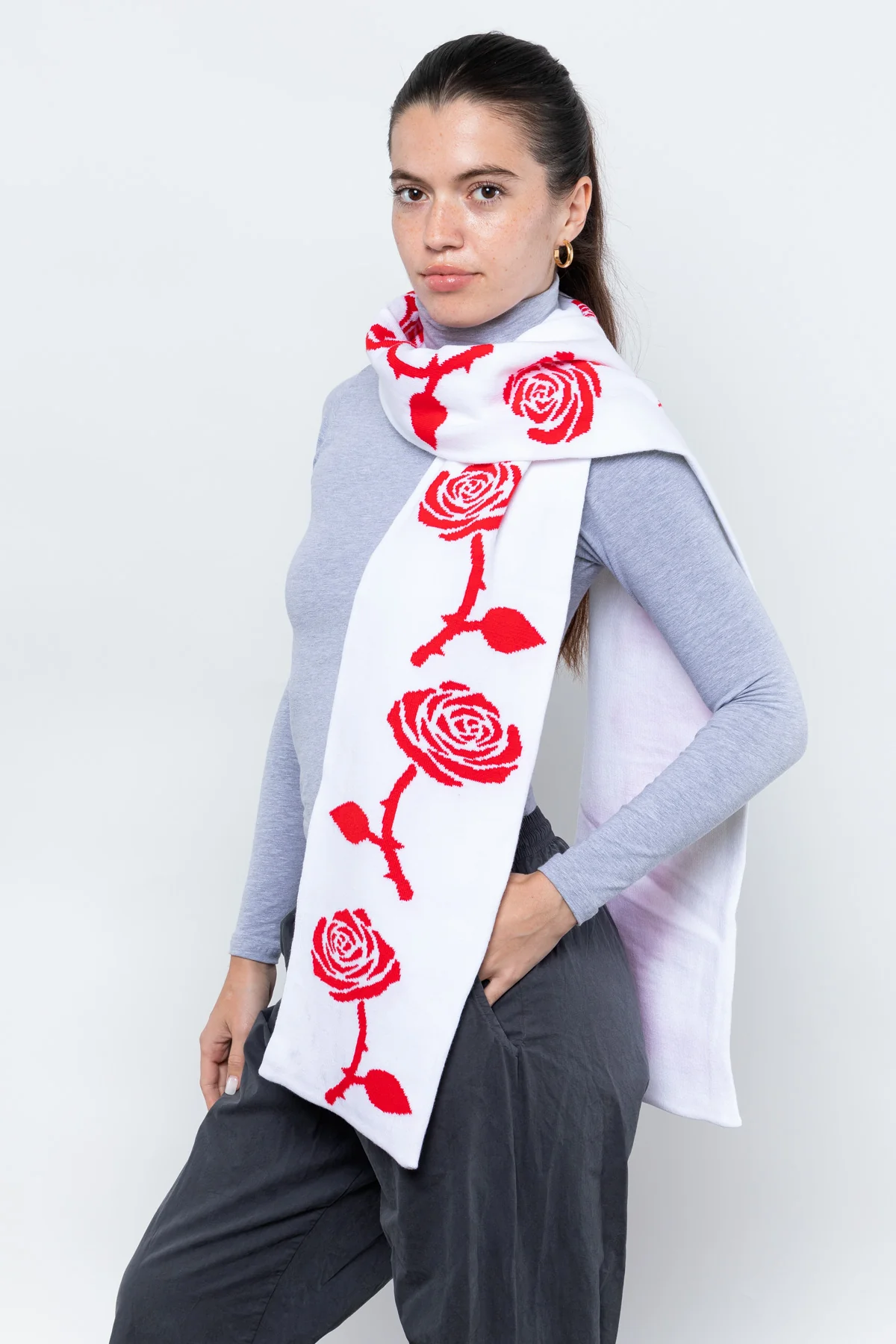 JQSCARF05 - Rose Scarf - Image 27