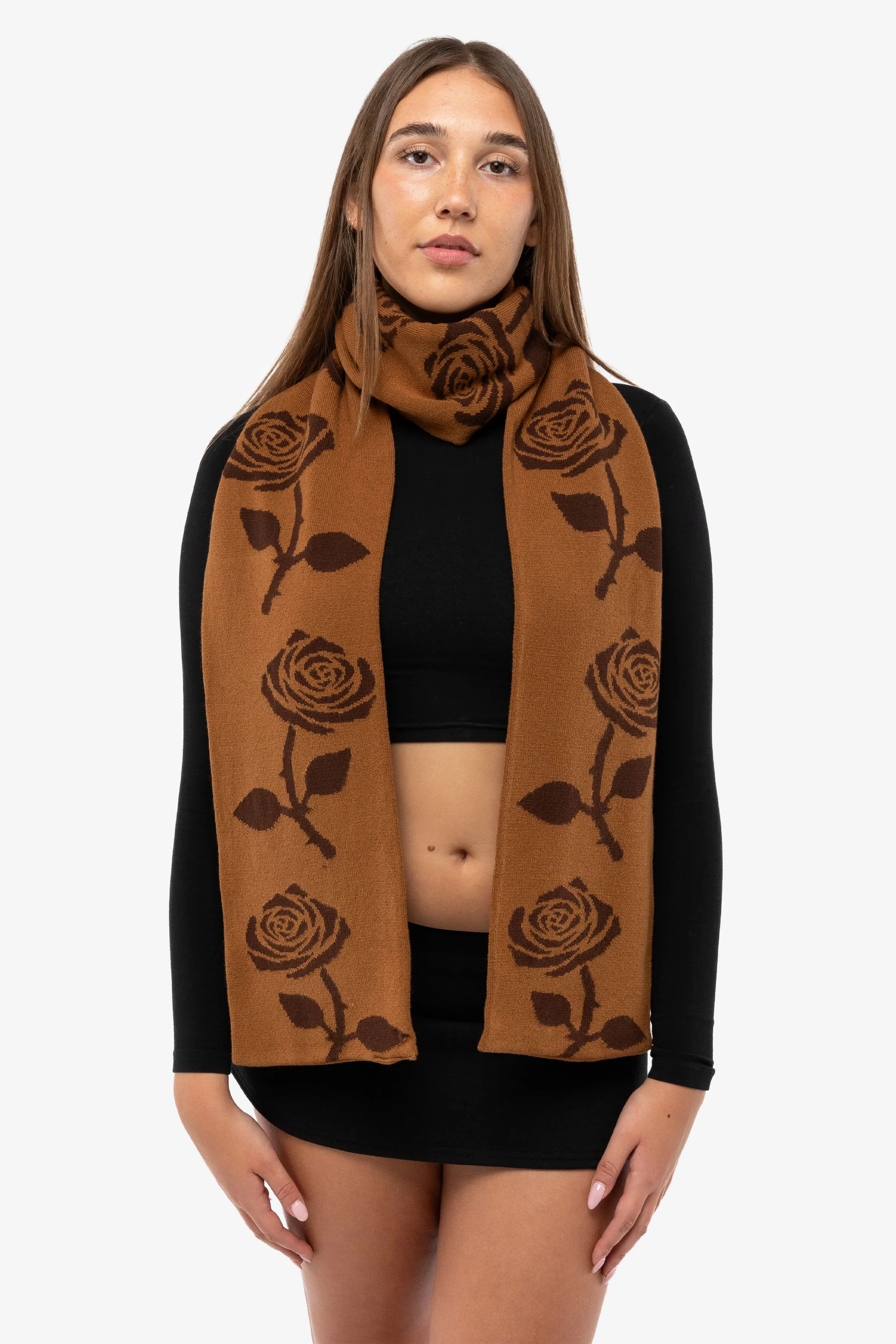 JQSCARF05 - Rose Scarf - Image 3