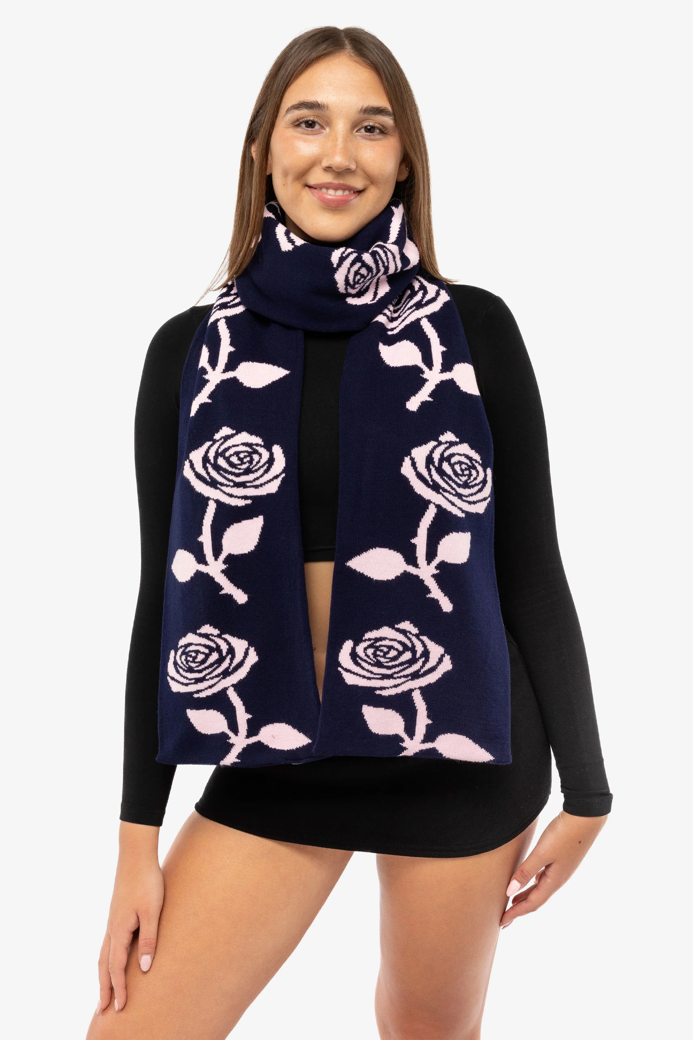 JQSCARF05 - Rose Scarf - Image 6