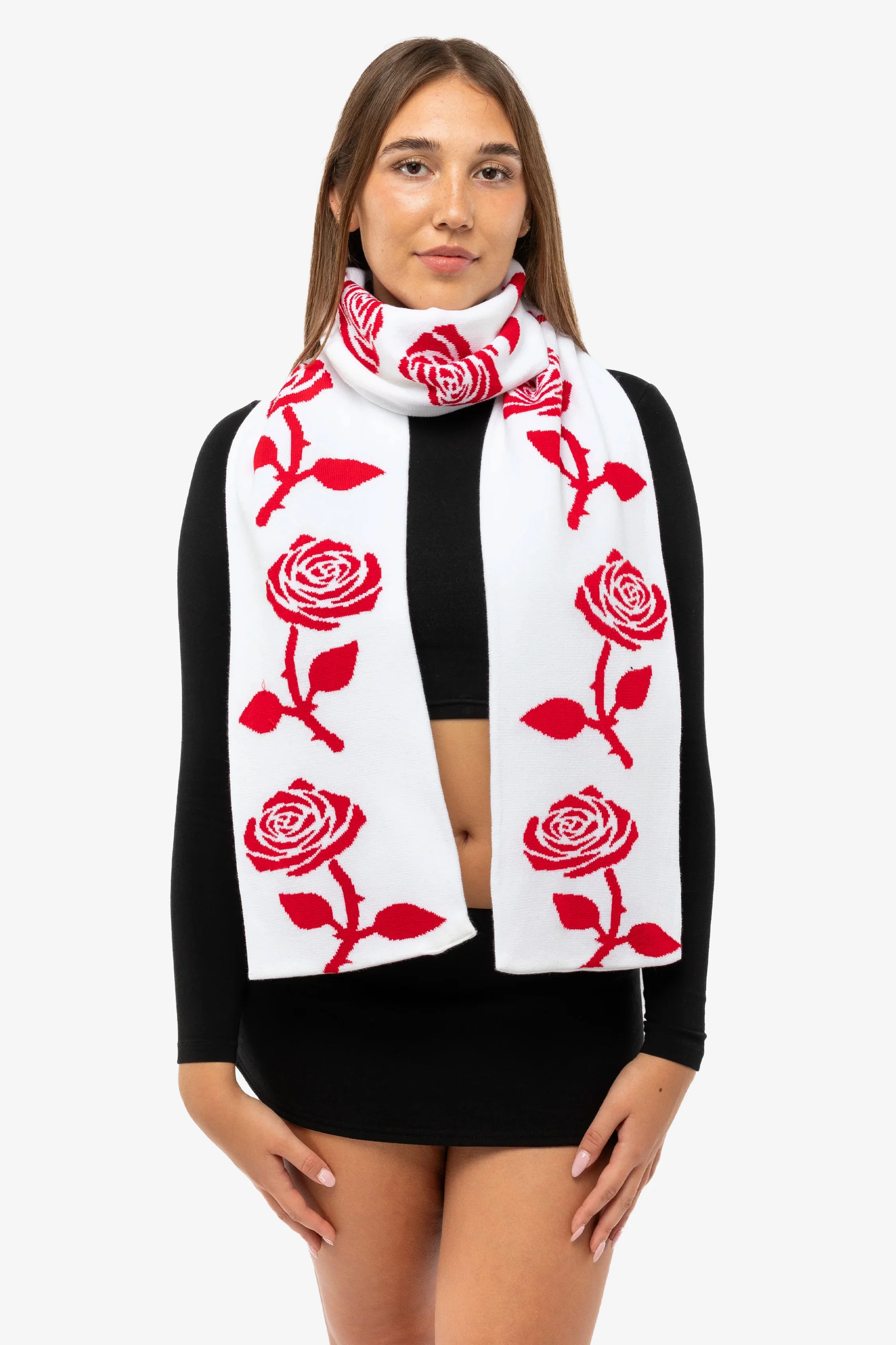 JQSCARF05 - Rose Scarf - Image 9