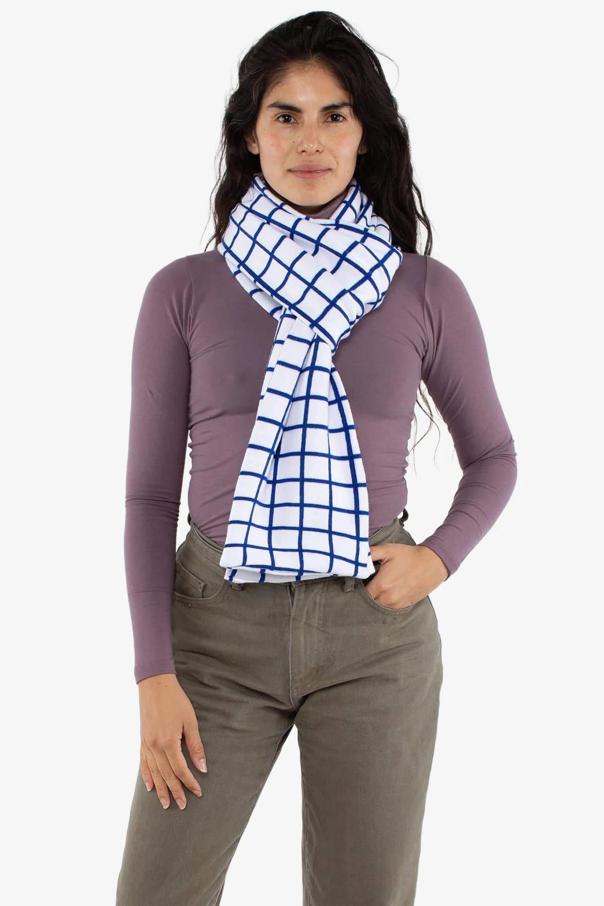 JQSCARF06 - Grid Scarf - Image 2