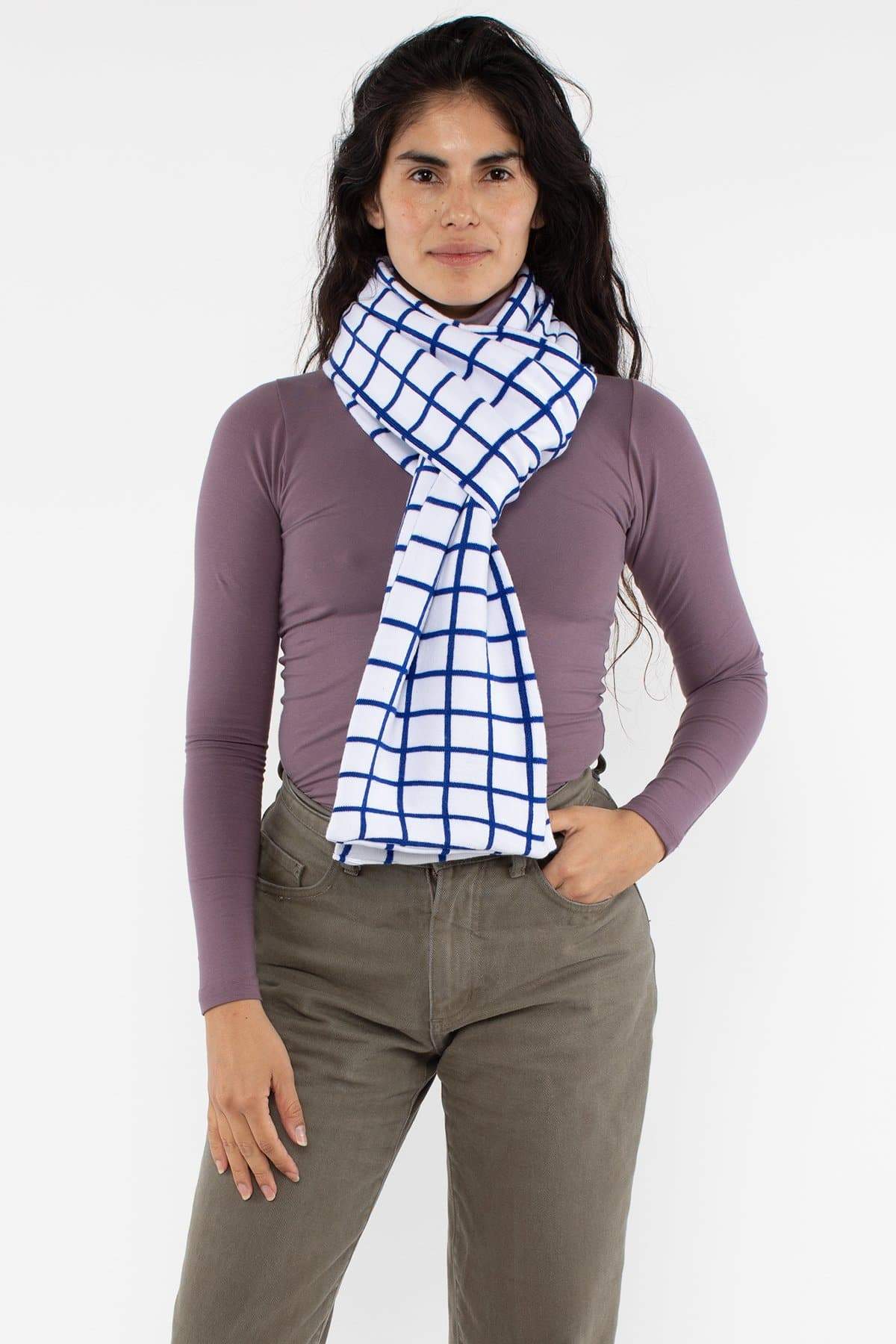 JQSCARF06 - Grid Scarf - Image 8